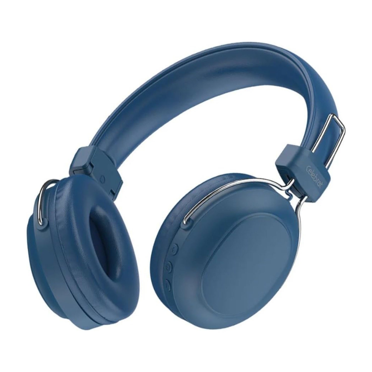 Celebrat A36 Wireless Bluetooth Headset with HD Microphone, Foldable, TF Playback and Cable(Blue)