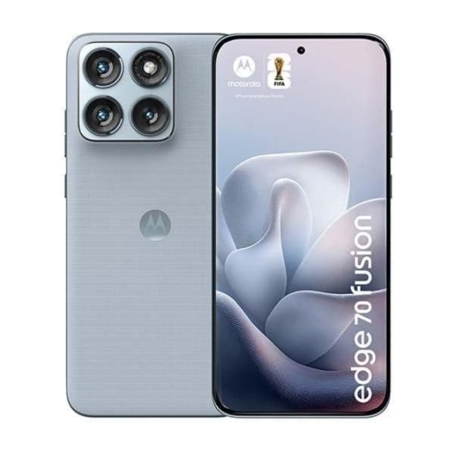 موتورولا إيدج 70 فيوجن 5 جي ثنائي الشريحة (نانو + إي سيم) 12 جيجابايت ذاكرة وصول عشوائي 256 جيجابايت تخزين مع براعم موتو - إصدار الشرق الأوسط (بانتون كانتري إير باستيل أزرق)