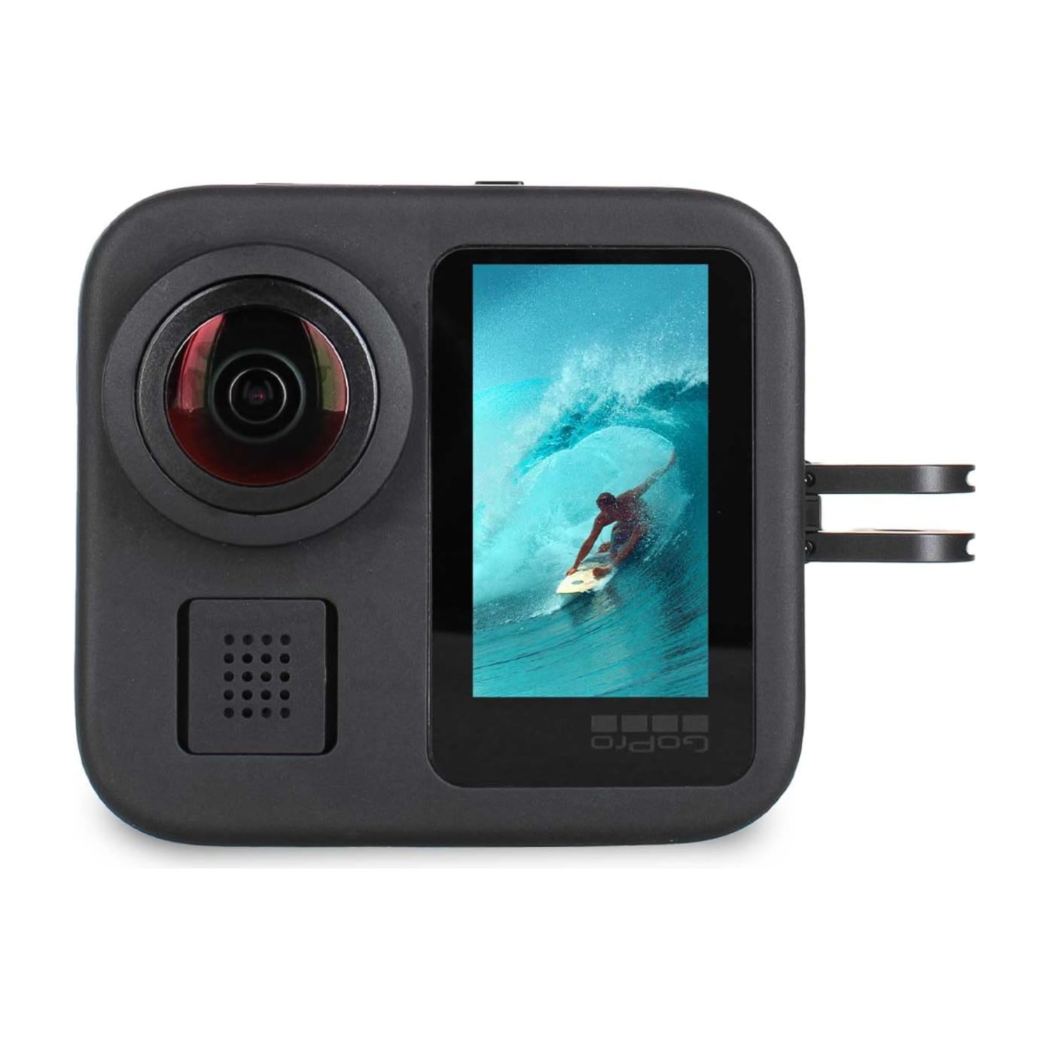GoPro MAX 360 (2025) HD Video Waterproof Action Camera - with 50 Piece Accessory Kit | Dual-Lens 5.6K Spherical Video, 1/4-20 Mounting System Vlogging and VR Content Creation