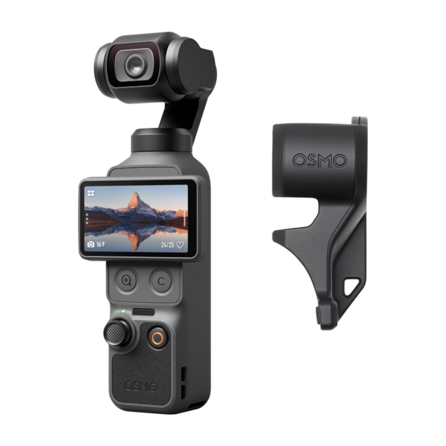 DJI Osmo Pocket 4 Standard Combo، كاميرا Gimbal Vlog جيب، 1بوصة CMOS و 4 K/240 إطارًا في الثانية، تثبيت ثلاثي المحاور، تكبير بدون ضياع 2×، تخزين مدمج 107 جيجابايت، شاشة قابلة للدوران 2بوصة
