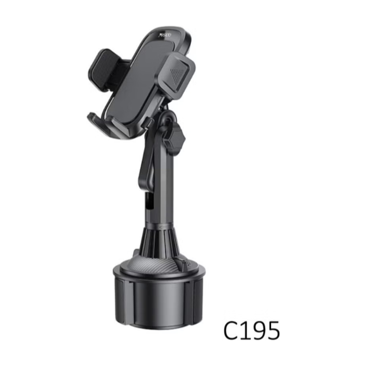 360° Rotatable Adjustable Mobile Phone Holder for Car Cup Mount – Universal Fit for iPhone, Samsung, and Smartphones with Secure Grip and Sturdy Design