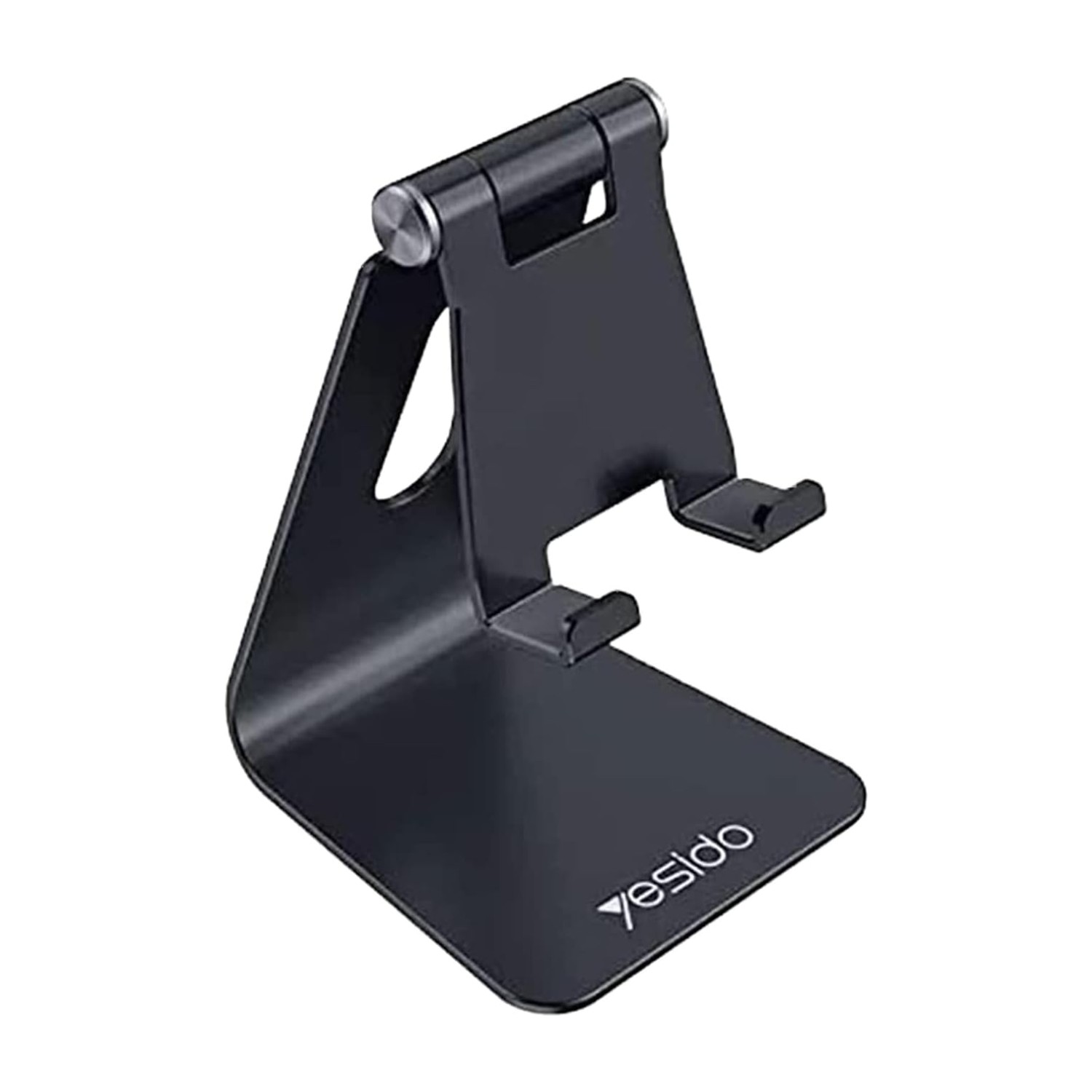 YESIDO WTECH C96 حامل سطح مكتب عالمي عالي الجودة قابل للطي حامل من سبائك الألومنيوم مضاد للانزلاق صغير مثبت على سطح المكتب للهواتف المحمولة و 8 بوصة TABELAT