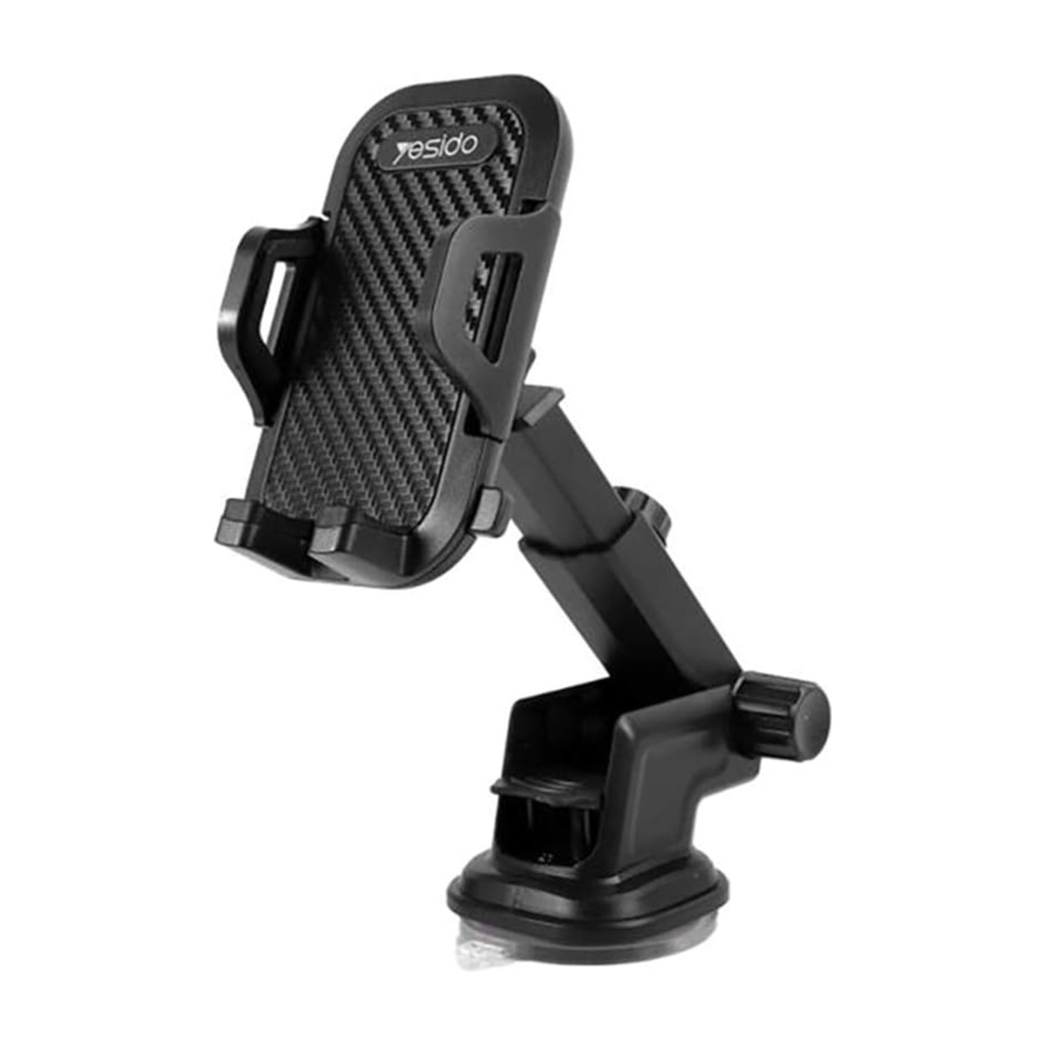Yesido C23 Universal Car Mobile Holder Adjustable Automatic Clip Stand Dashboard Windshield GPS Mount Bracket Sucker Phone Support