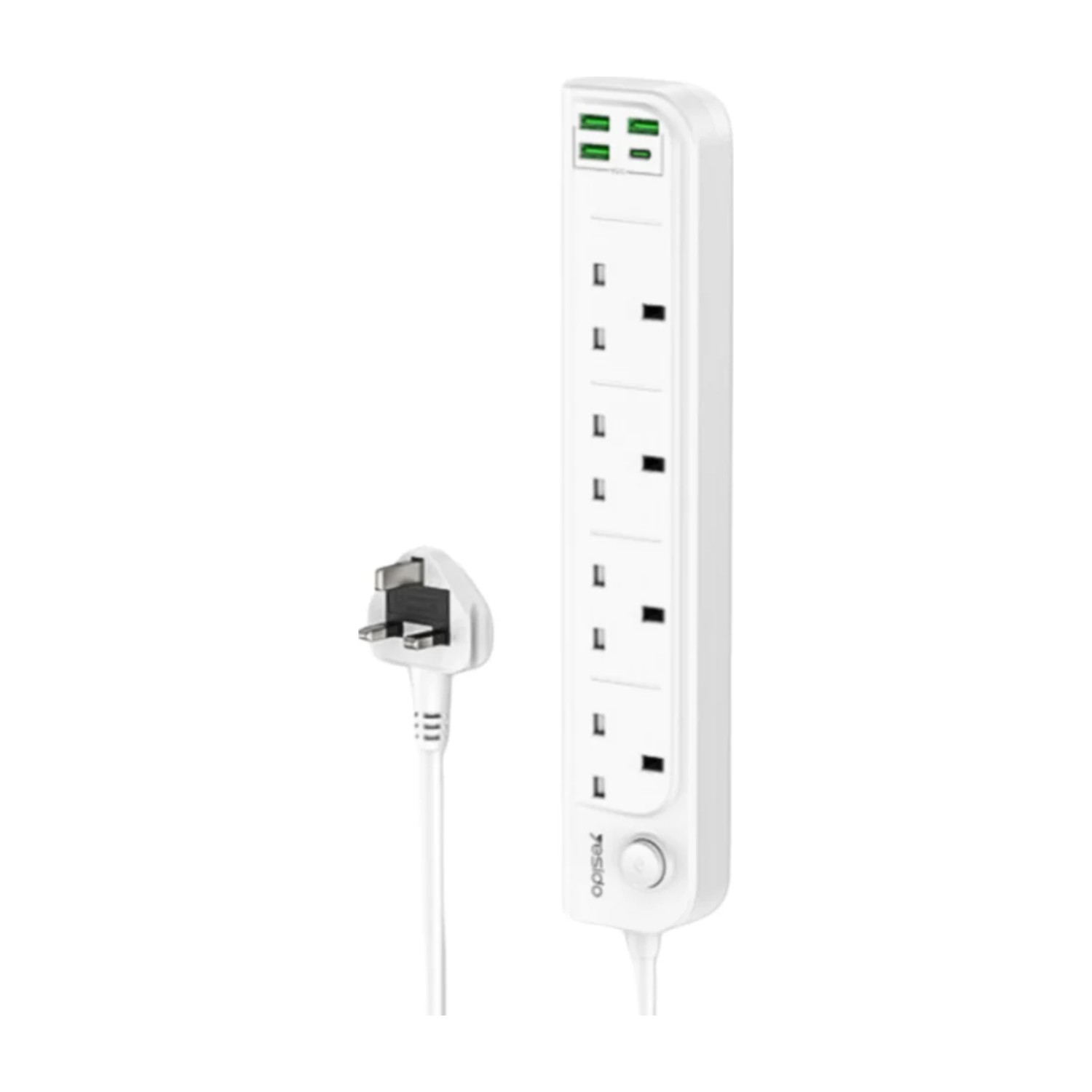 مقبس طاقة تمديد Yesido MC27 3250W