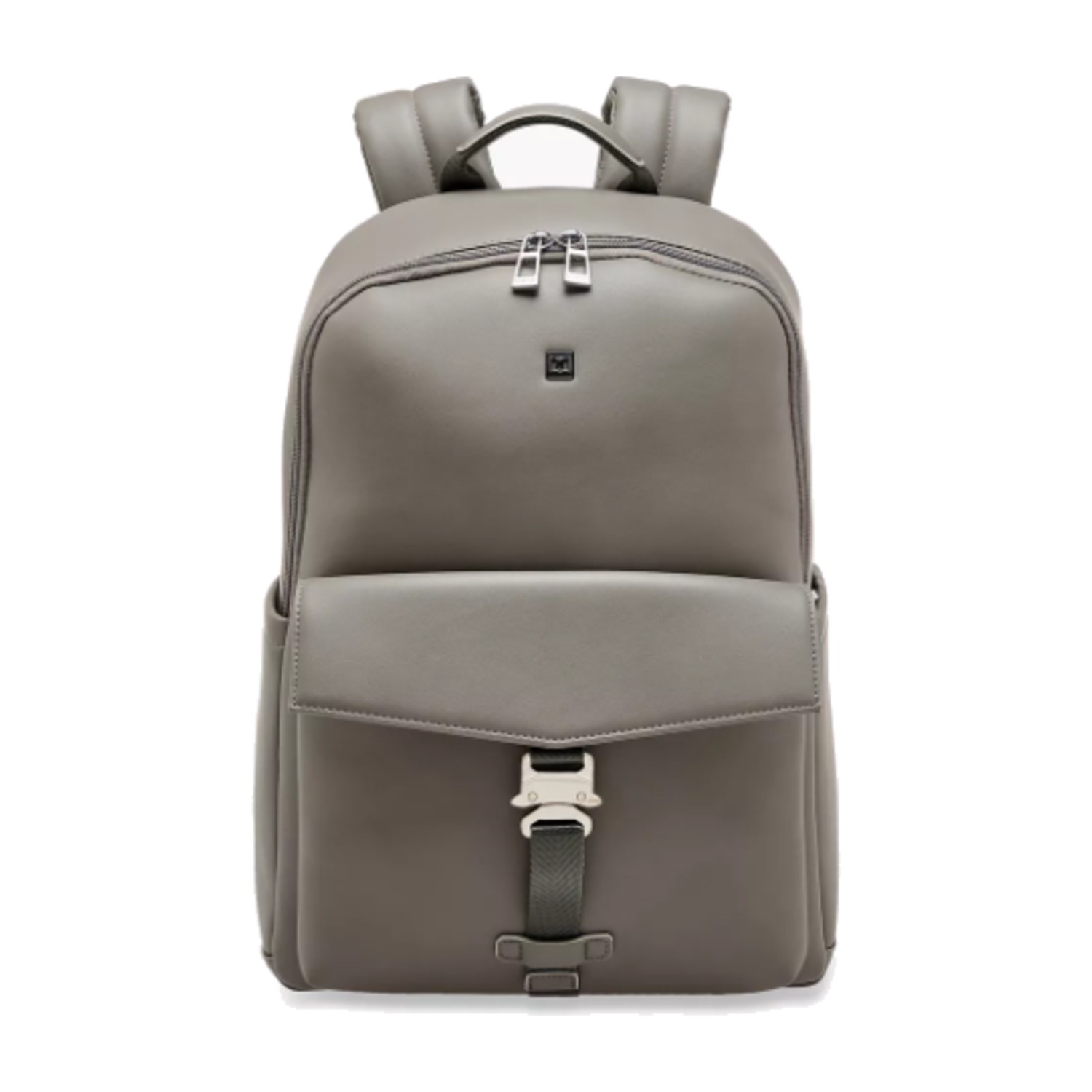 Duchini Solid Backpack with Adjustable Shoulder Straps - 31x17x43 cm - Gray