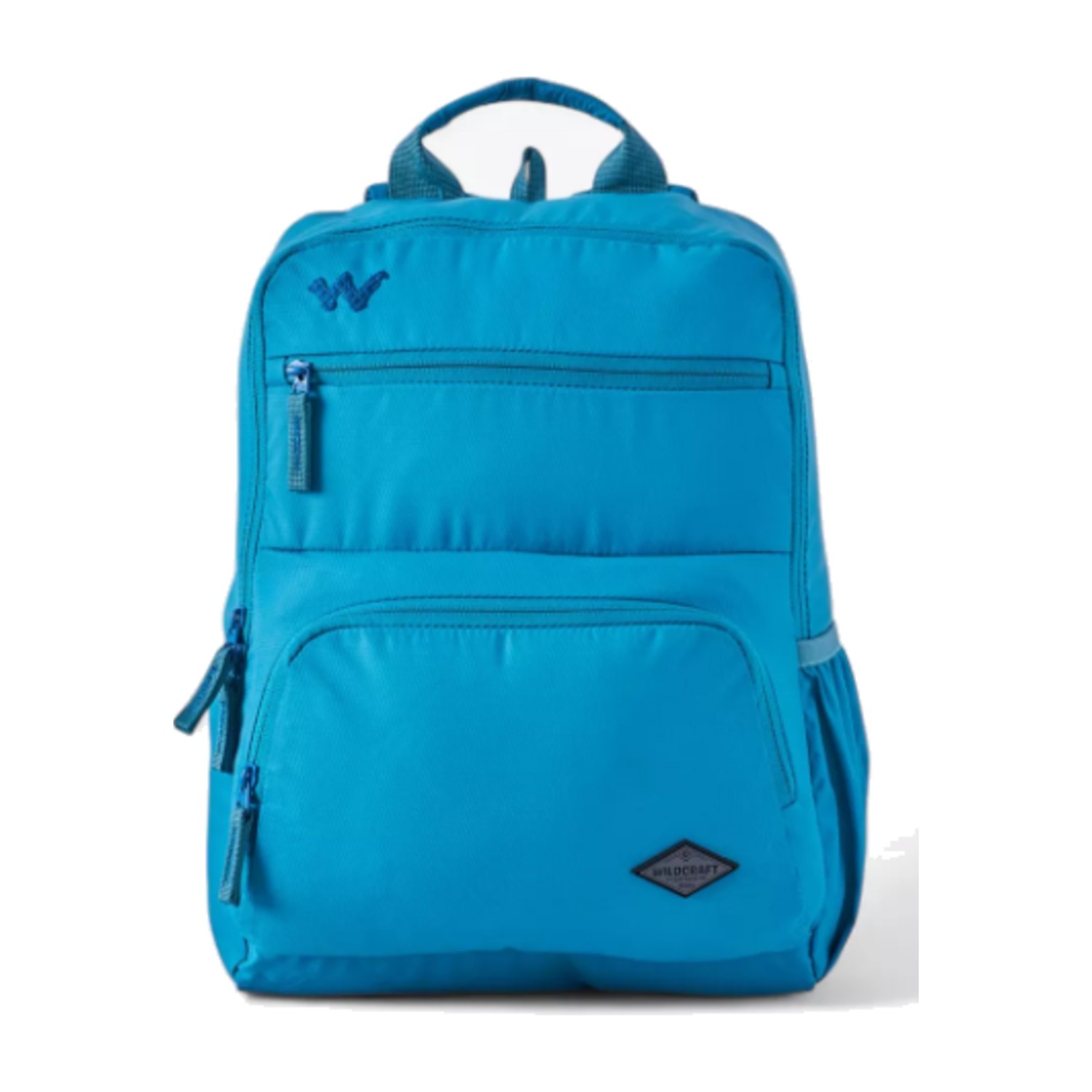 Wildcraft Solid Backpack with Adjustable Shoulder Straps - 15x28x39 cms - Blue