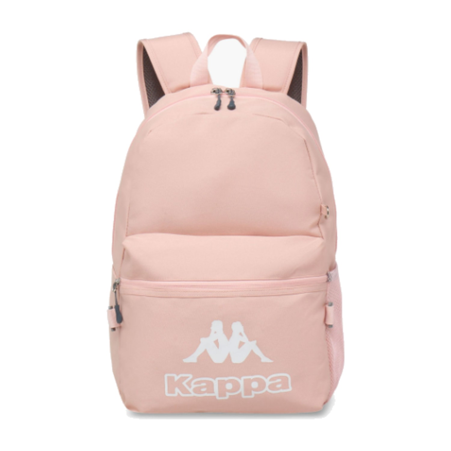 Kappa Logo Print Backpack with Lunch Bag and Pencil Case set - Pink