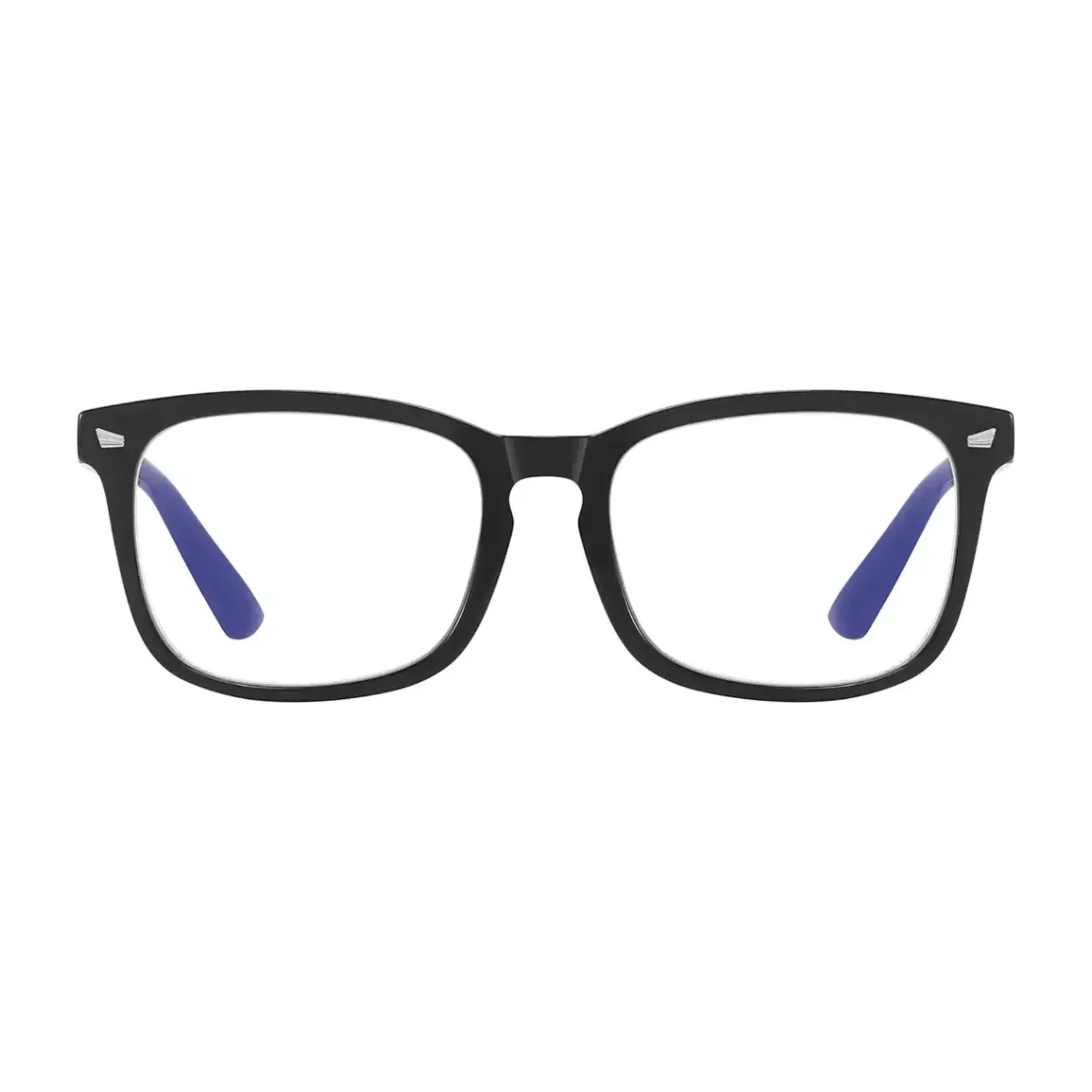 نظارات Green Lion Optics للحماية من الضوء الأزرق – لون أسود | نظارات للكمبيوتر تحجب الضوء الأزرق وتوفر حماية UV400