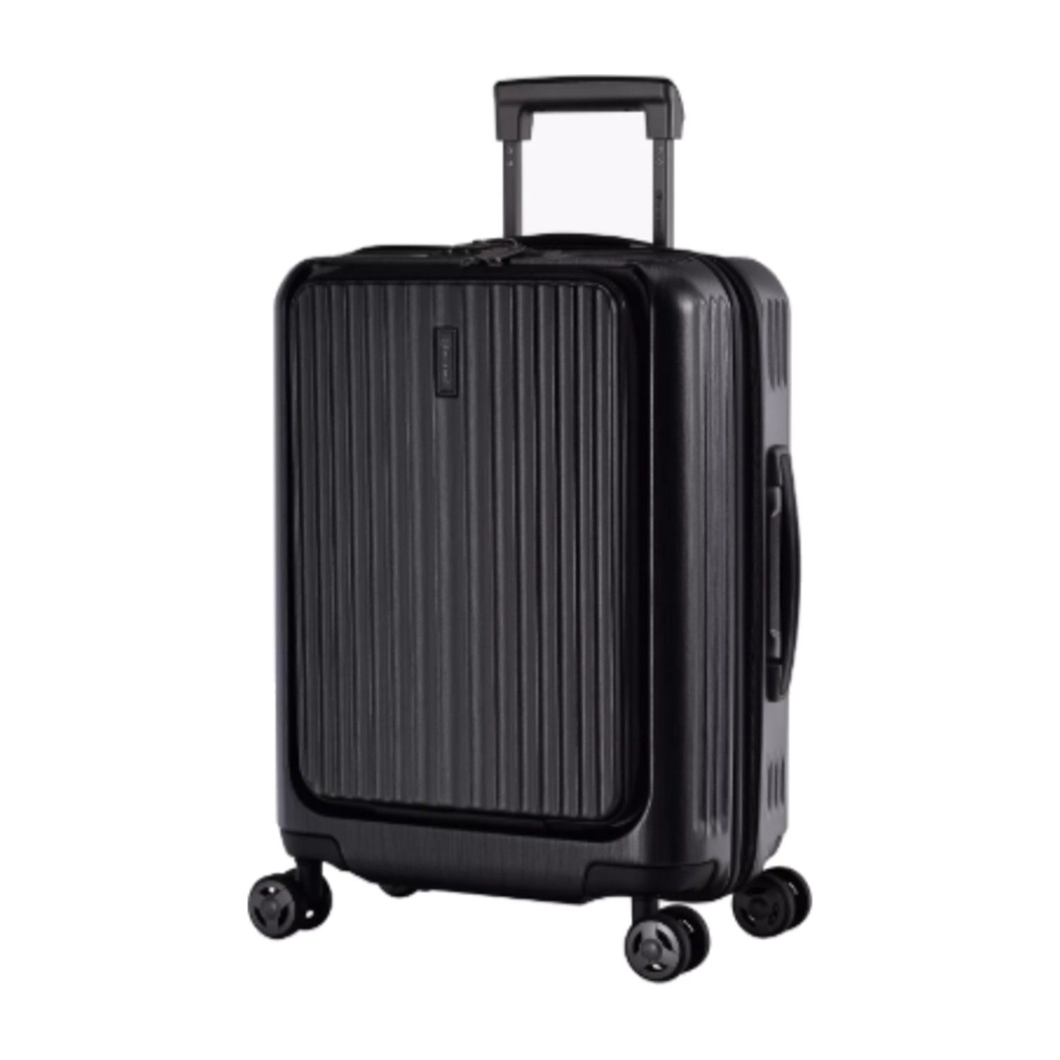 Eminent 54 CM cabin Hard Case Luggage Trolley Bag with TSA Lock | KK50 - Black