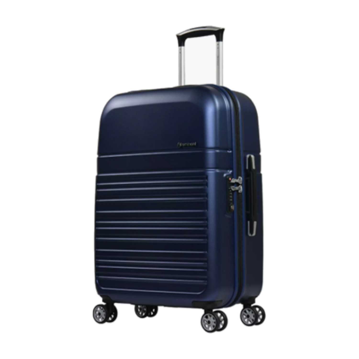 Eminent 53 CM Cabin Hard Case Luggage Trolley Bag with Double 4 Wheels | KF91 - Blue