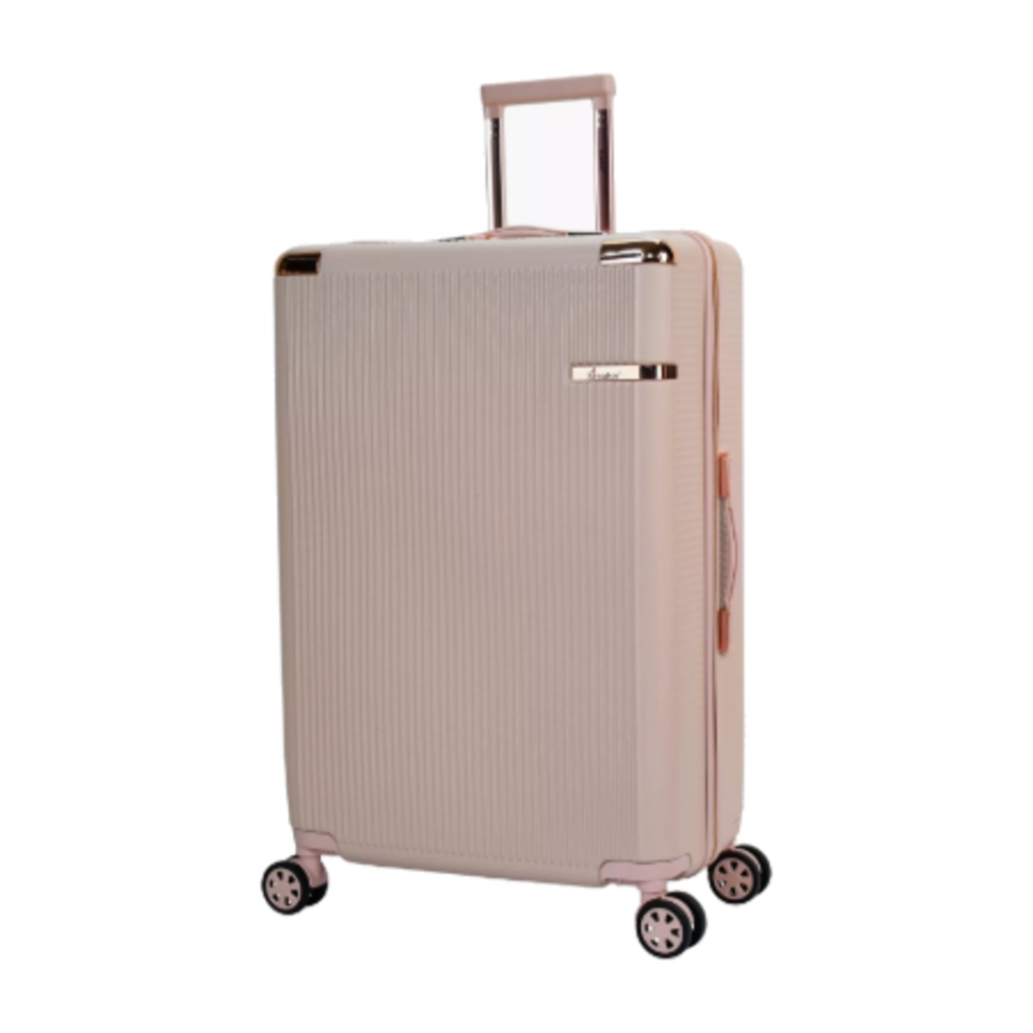 Senator 75 CM Large Check-In Hard Case Large Luggage Trolley Bag with Double 4 Wheels | A5123 - Pink