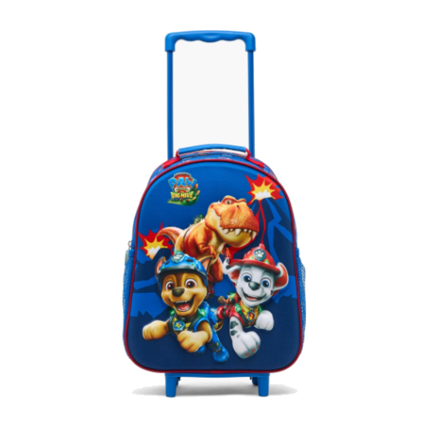 Juniors PAW Patrol Print Trolley Bag Set for Boys 3-5 Years with Lunch Bag Handle - 14 inches