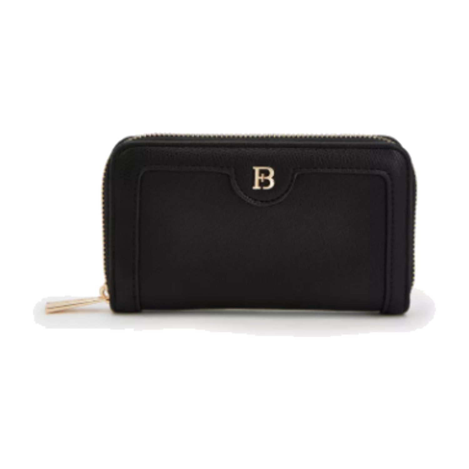 Flora Bella Textured Wallet with Zip Closure - Black