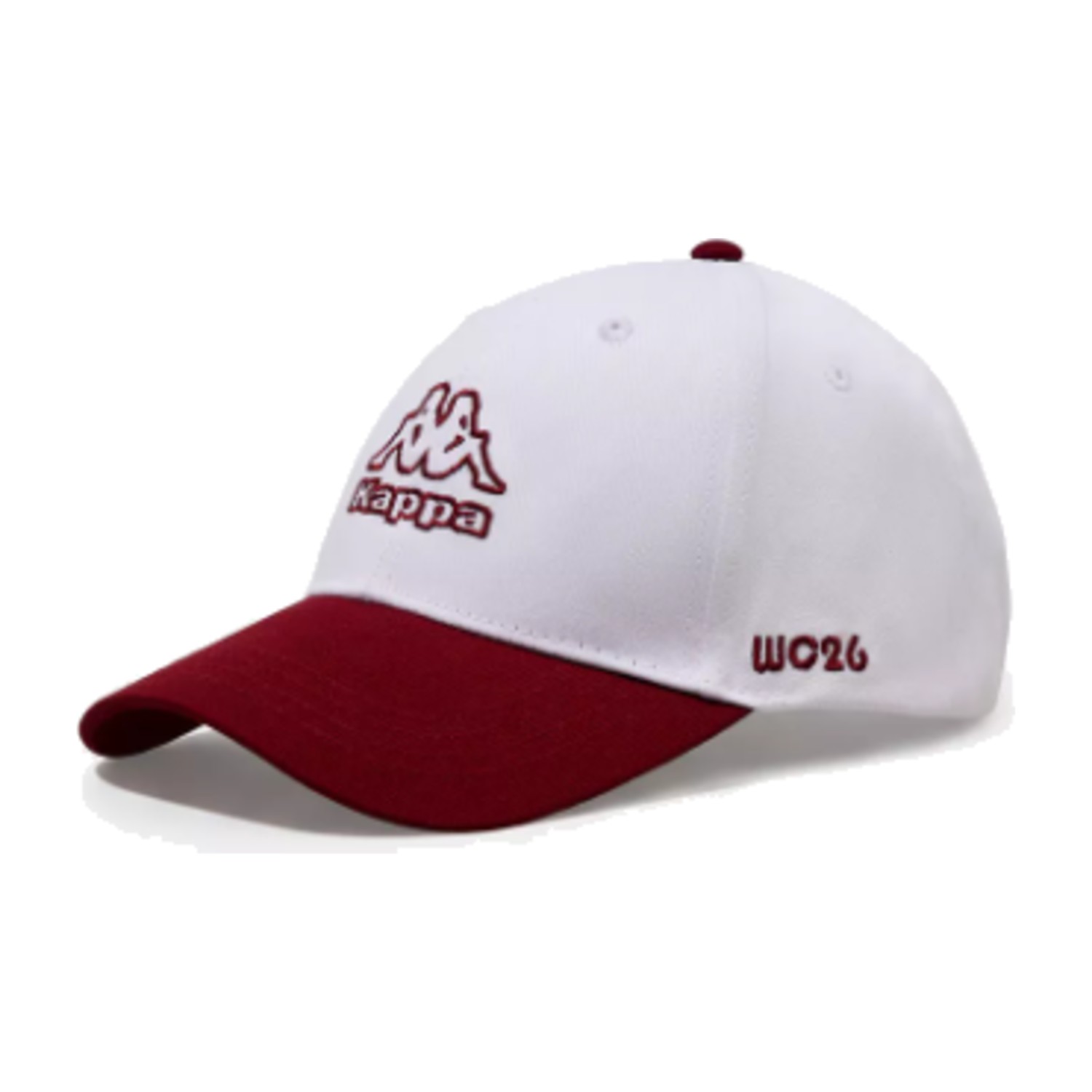 Kappa FIFA Qatar Cap for Men ( Free Size) - White