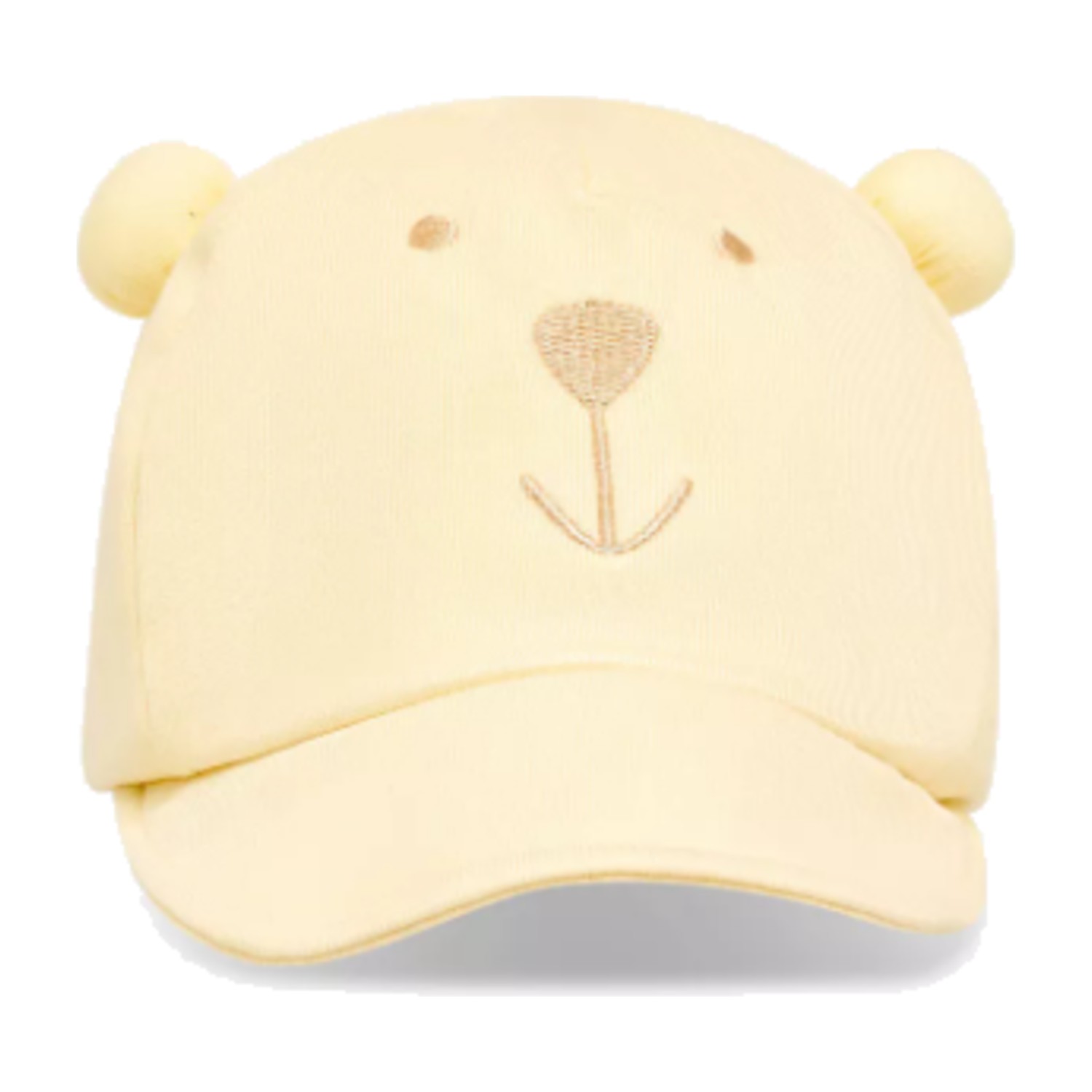 Juniors Cap with Hook and Loop Closure (Kids Size) - Yellow