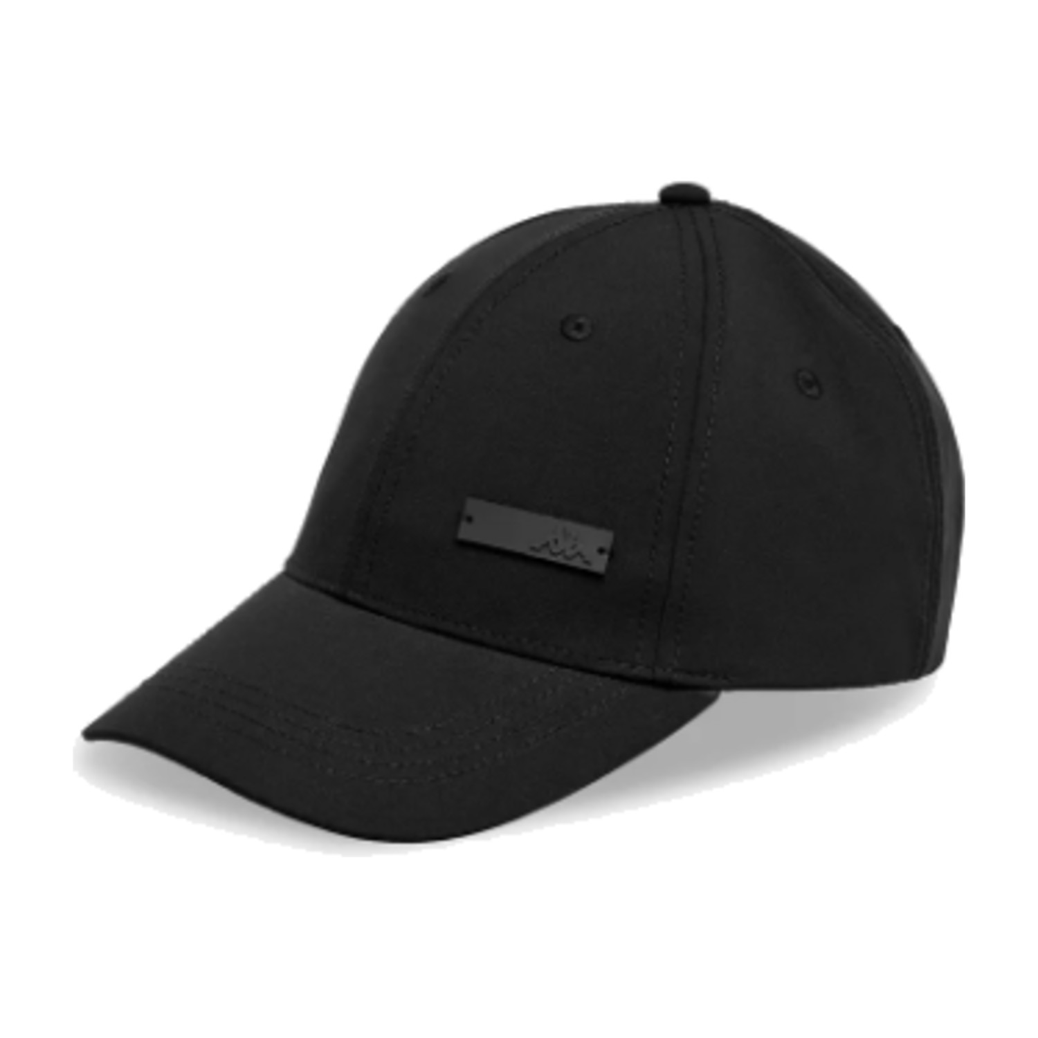Kappa Men Cap with Buckled Strap Closure (Free Size) - Black