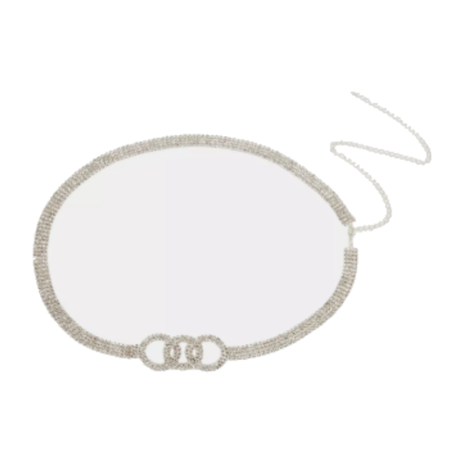 Styli Diamante Rhinestone Chain Belt