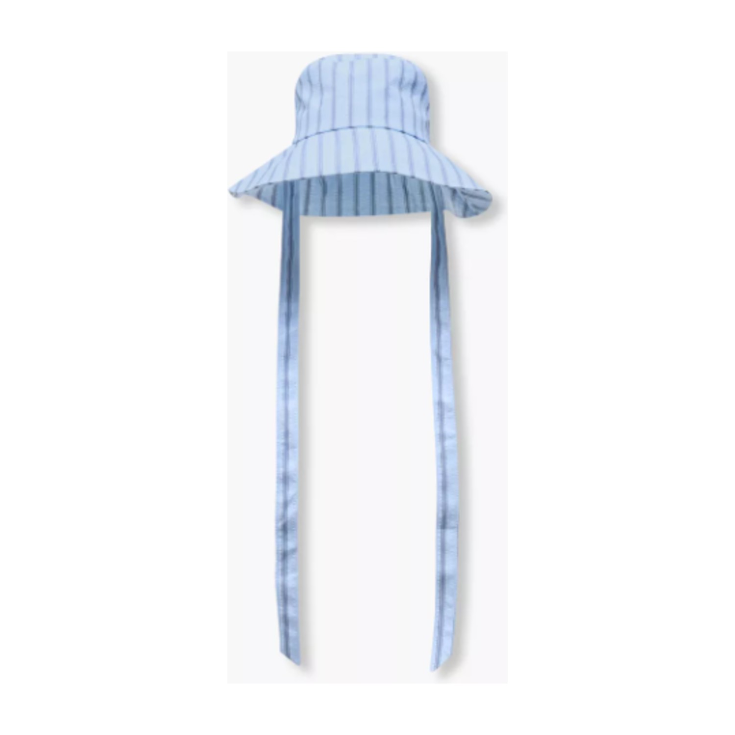 Striped Hat with Tie-Ups (Free Size)