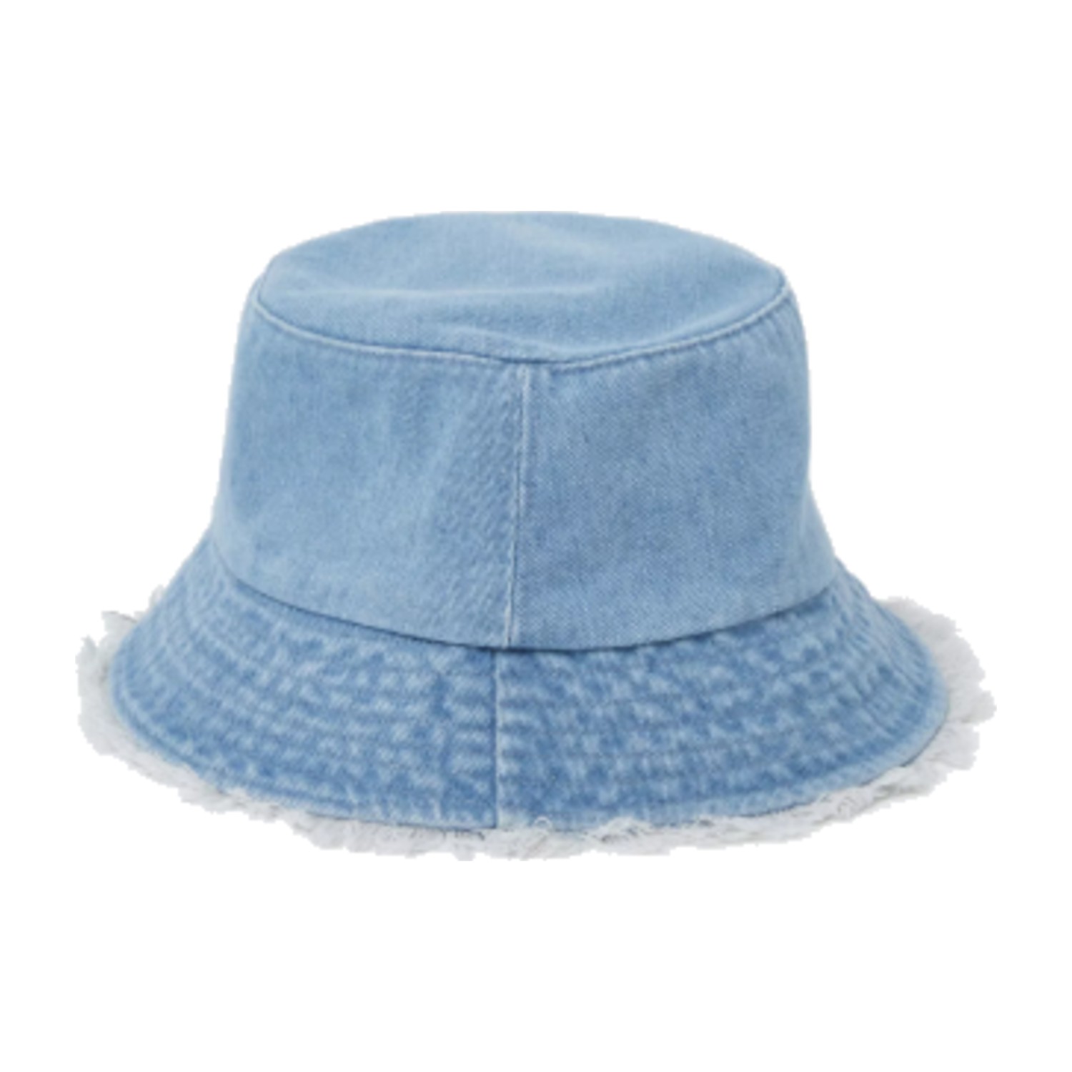 Styli Frayed Edge Denim Bucket Hat (Free Size)