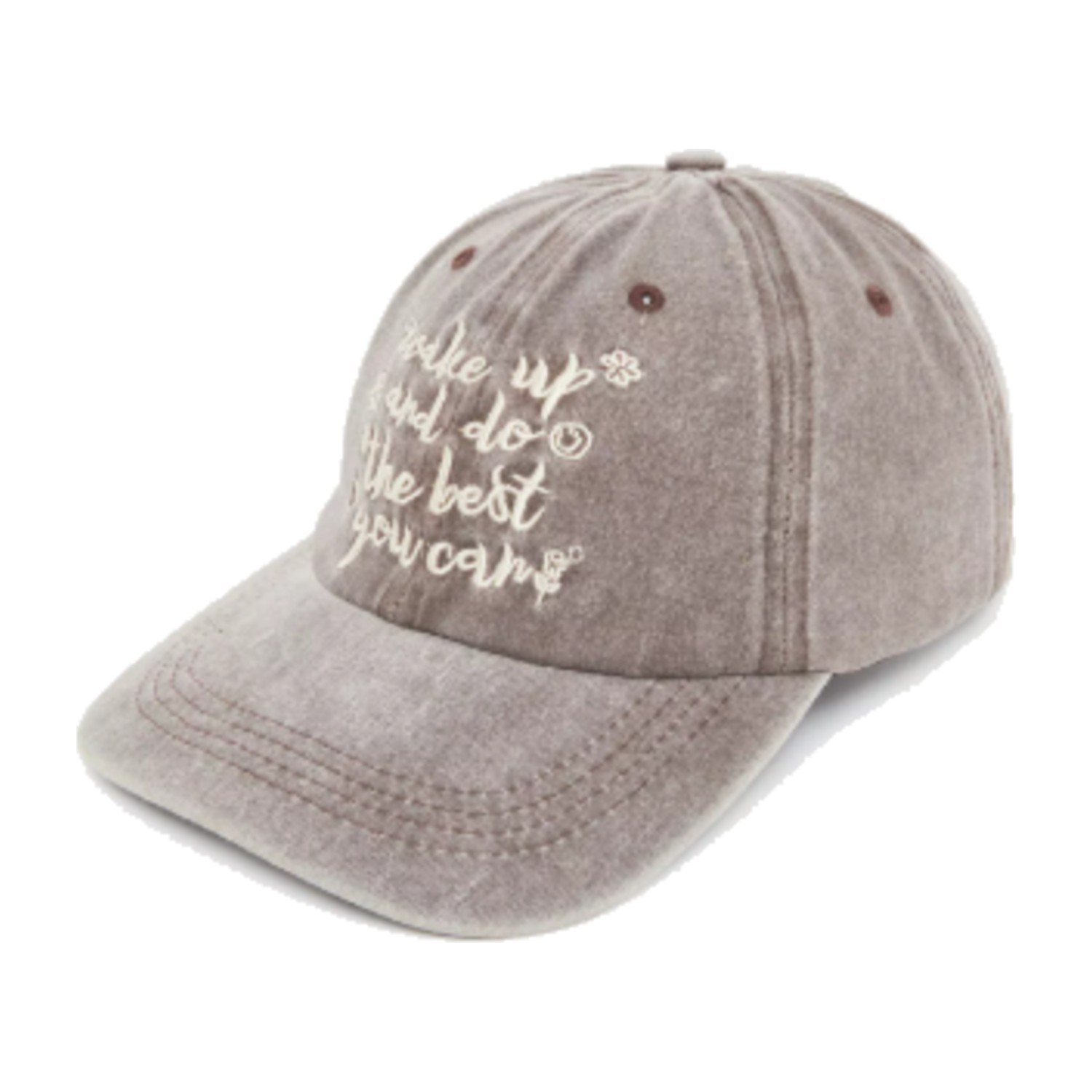 Styli Embroidered Slogan Baseball Cap
