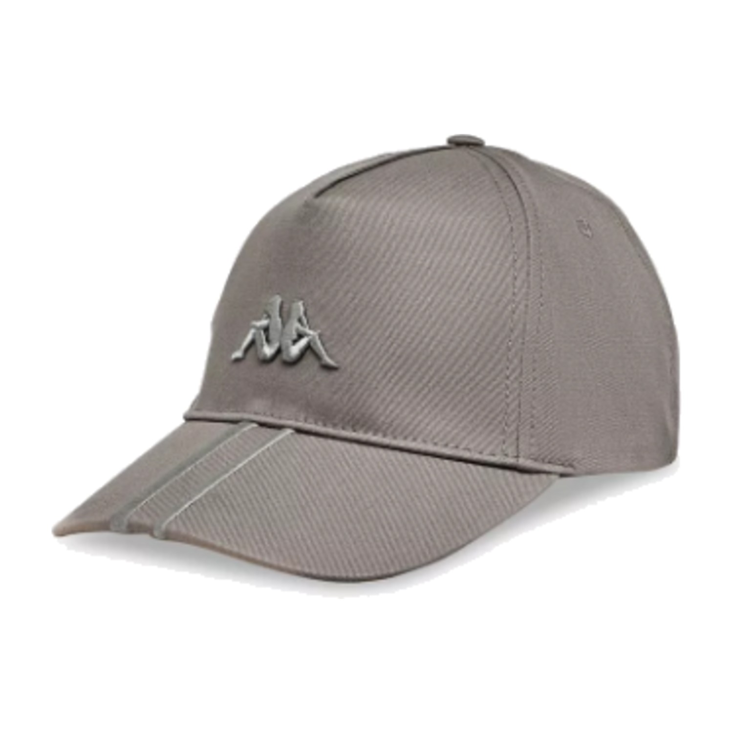 Kappa Men Cap with Logo Embroidery (Free Size) Gray