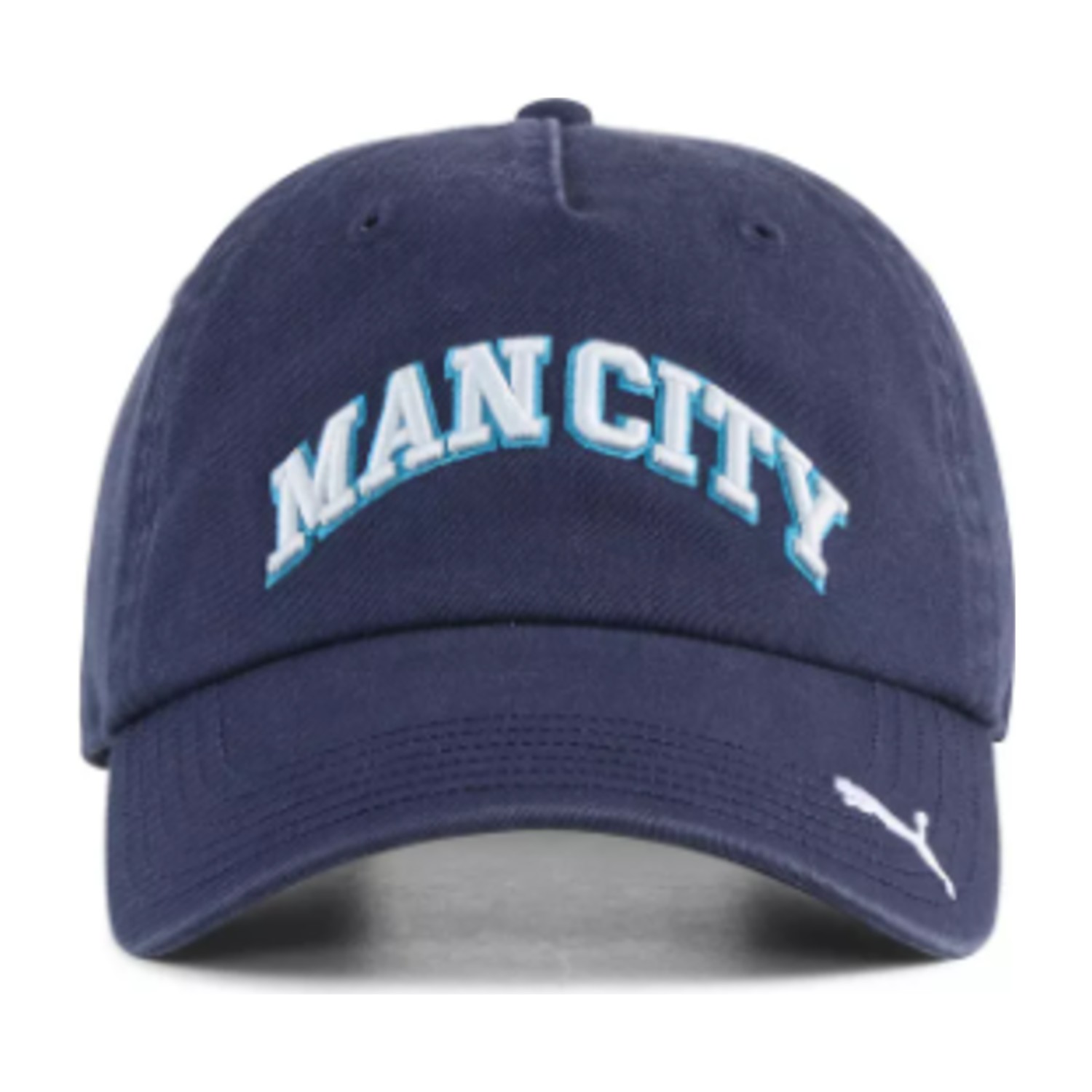 Puma MCFC CULTURE Logo Cap with Adjustable Buckle Strap