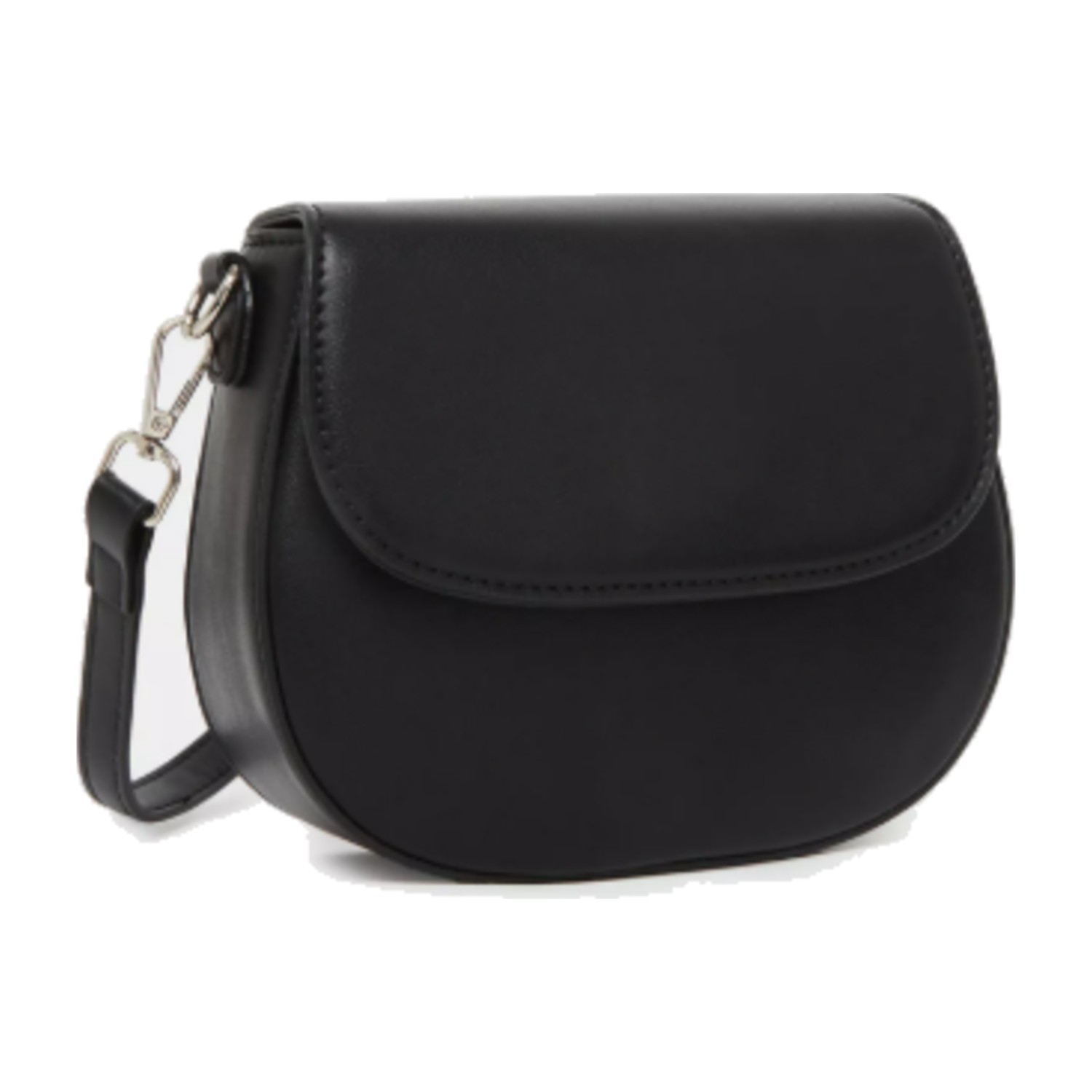 Styli Black Mini Saddle Bag - Black