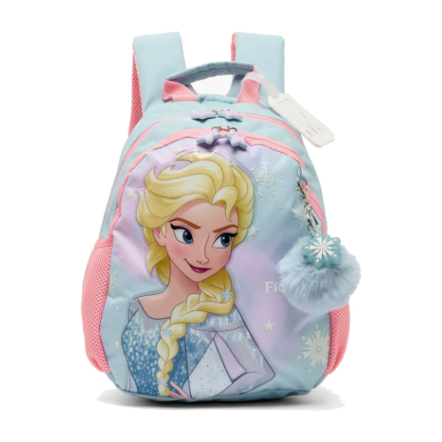 Disney Elsa Print Backpack for Girls 5-8 Years with Padded Shoulder Straps