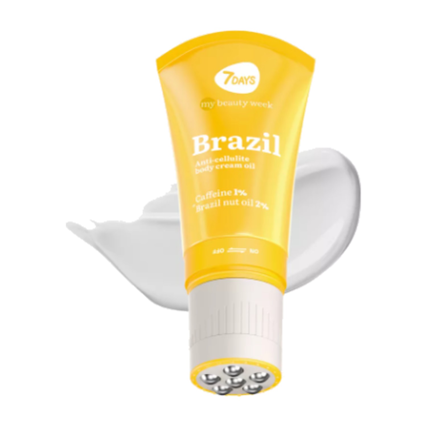 7days Brazil Anti-Cellulite Body Cream-Oil - Yellow