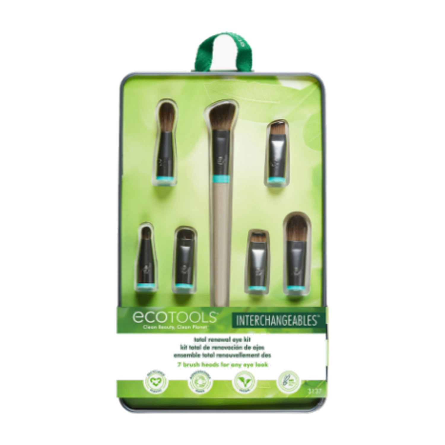 EcoTools Interchangeable Total Renewal Eye Brush Set - White