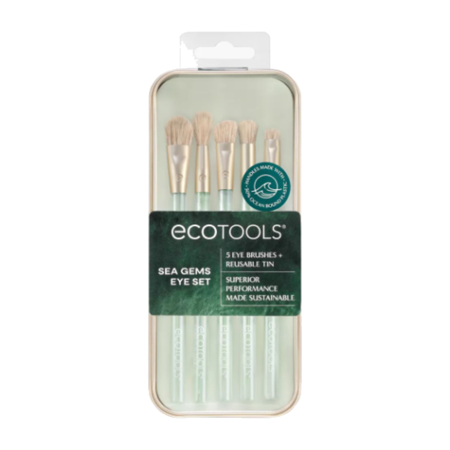 EcoTools Sea Gems Eye Brush Set - Multicolor