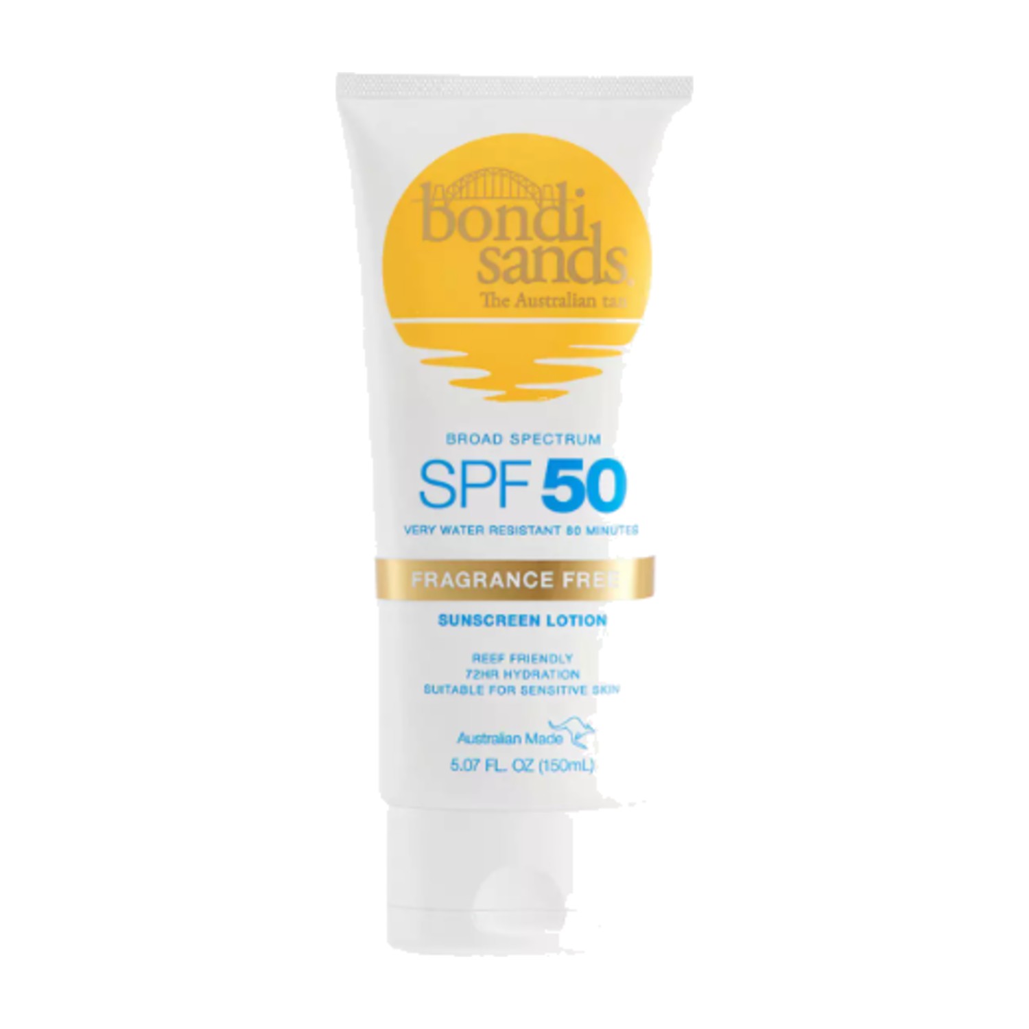 Bondi Sands SPF50+ Fragrance Free Sunscreen Lotion - 150 ml