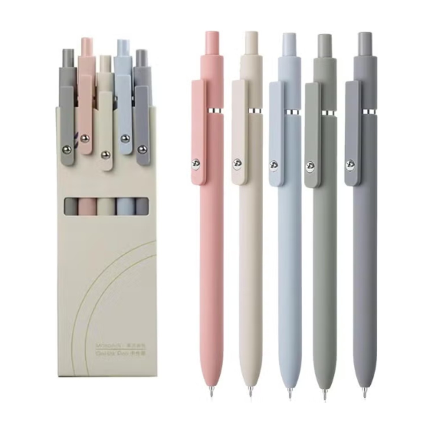 Generic  Gel Pens, 0.5 mm Premium Gel Roller Pens, Cute Aesthetic Black Ink Pens for Women, Preppy Essentials Smooth Writing Stationary Study Nursing Office School Drawing Supplies