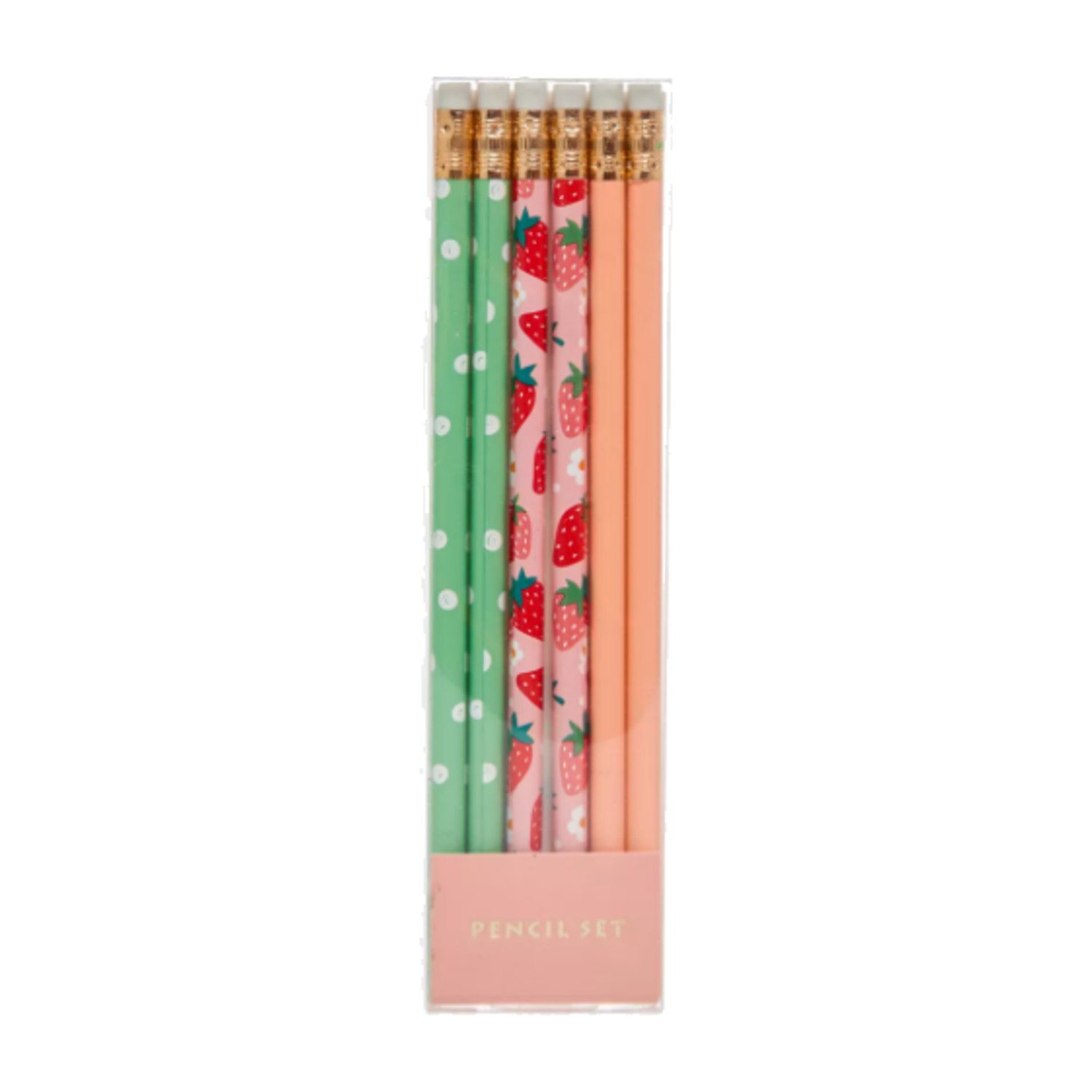 Lifestyle Assorted 6-Piece Wooden Pencil Set
