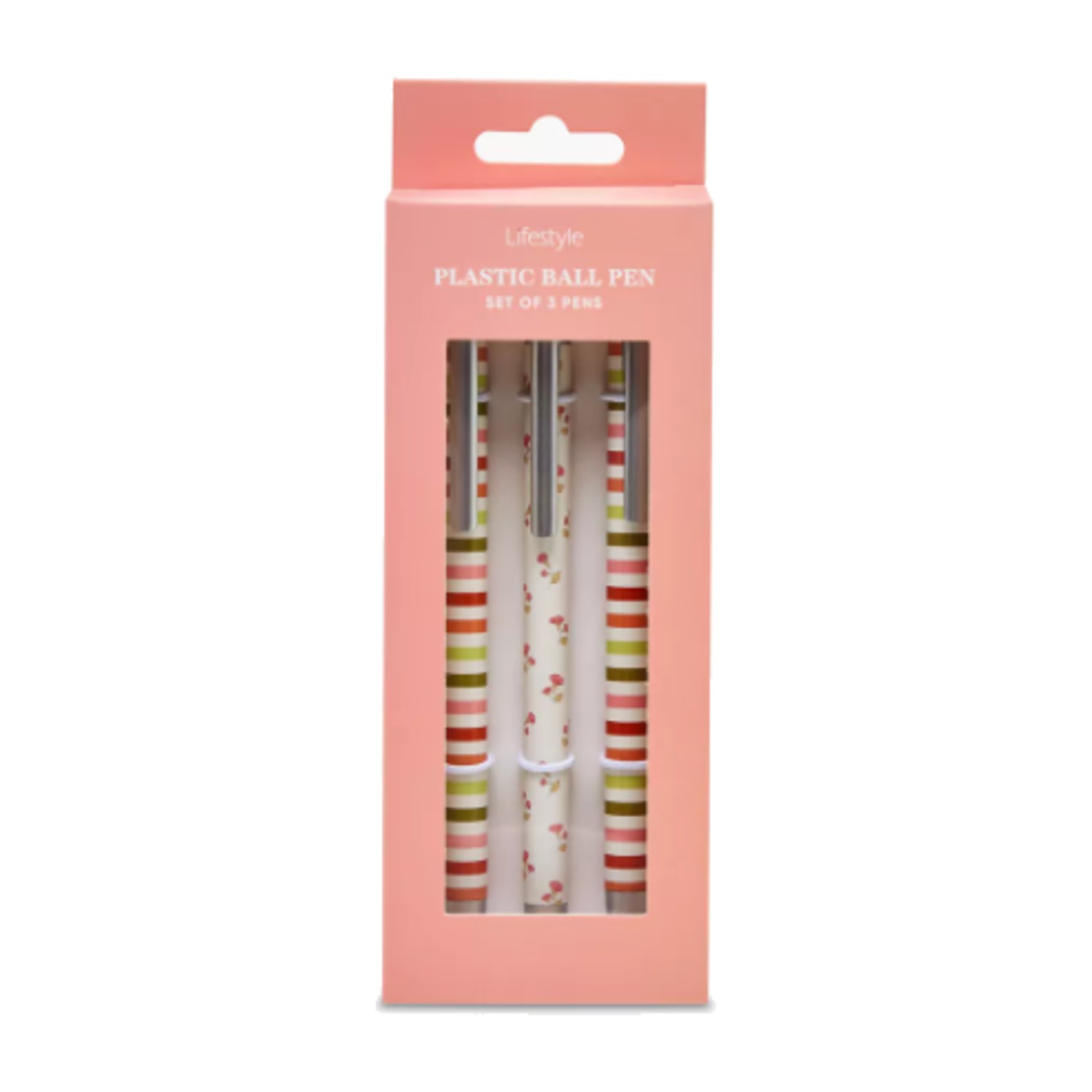 Lifestyle Ball Pen with Print - Set of 3