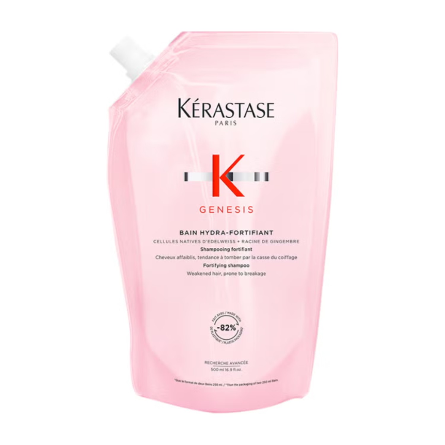 Kerastase Genesis Bain Nutri-Fortifiant Anti Hair-fall Fortifying Shampoo Refill - 500ml