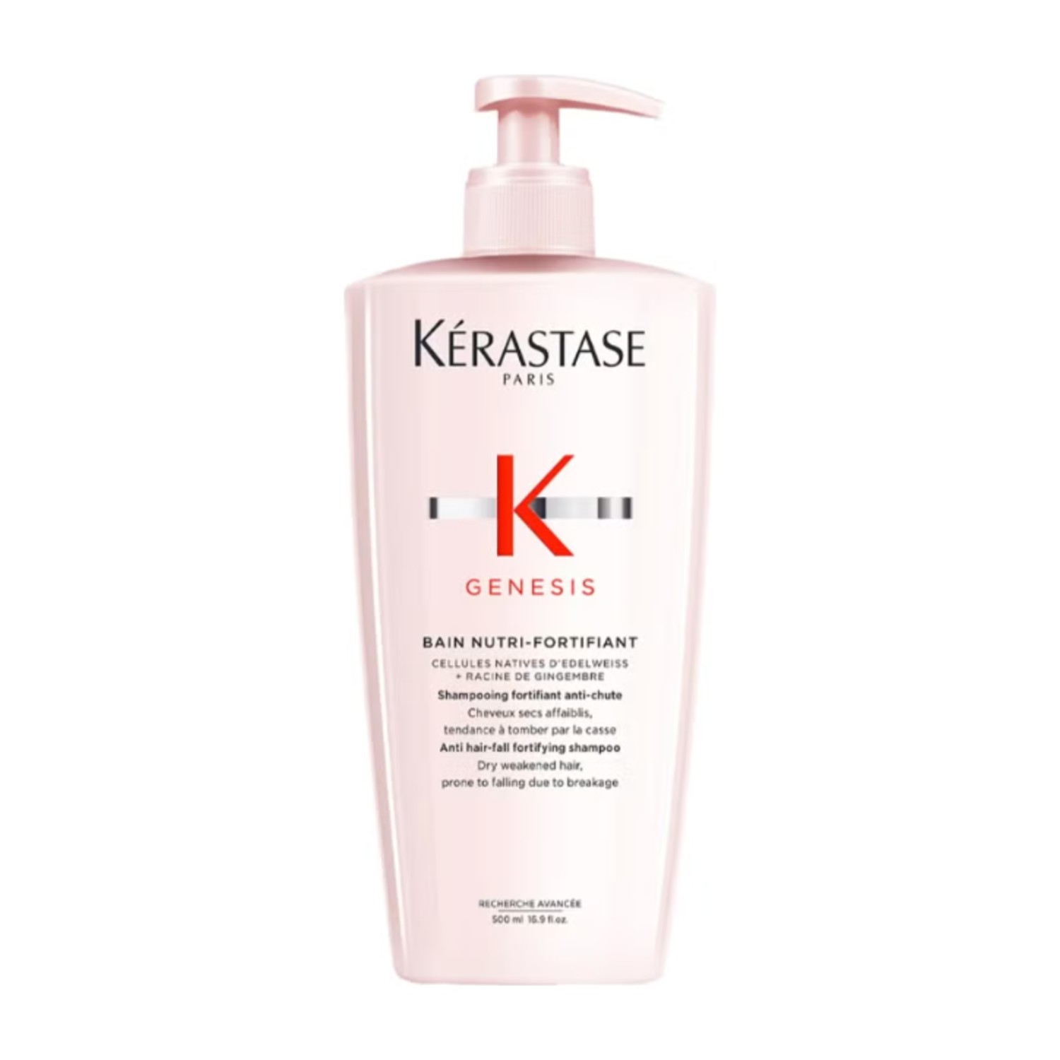 Kerastase Genesis Bain Nutri-Fortifiant Anti Hair-Fall Fortifying Shampoo For Normal To Dry Hair 500ML