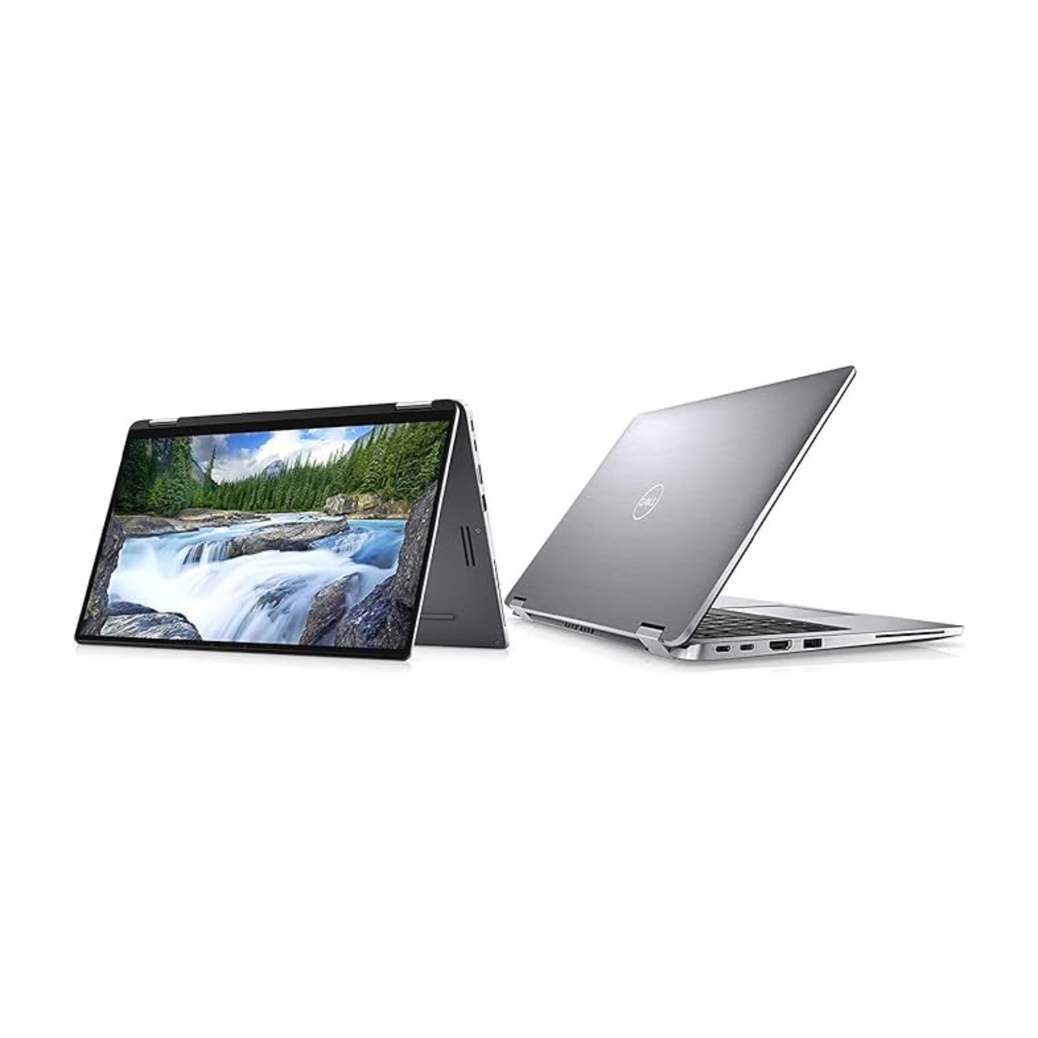 لابتوب Dell Latitude 7400 2-in-1 للأعمال (مُجدَّد) - معالج Core i7 (الجيل الثامن)، ذاكرة RAM سعة 8 جيجابايت، قرص SSD سعة 256 جيجابايت، نظام Windows 10 Pro.