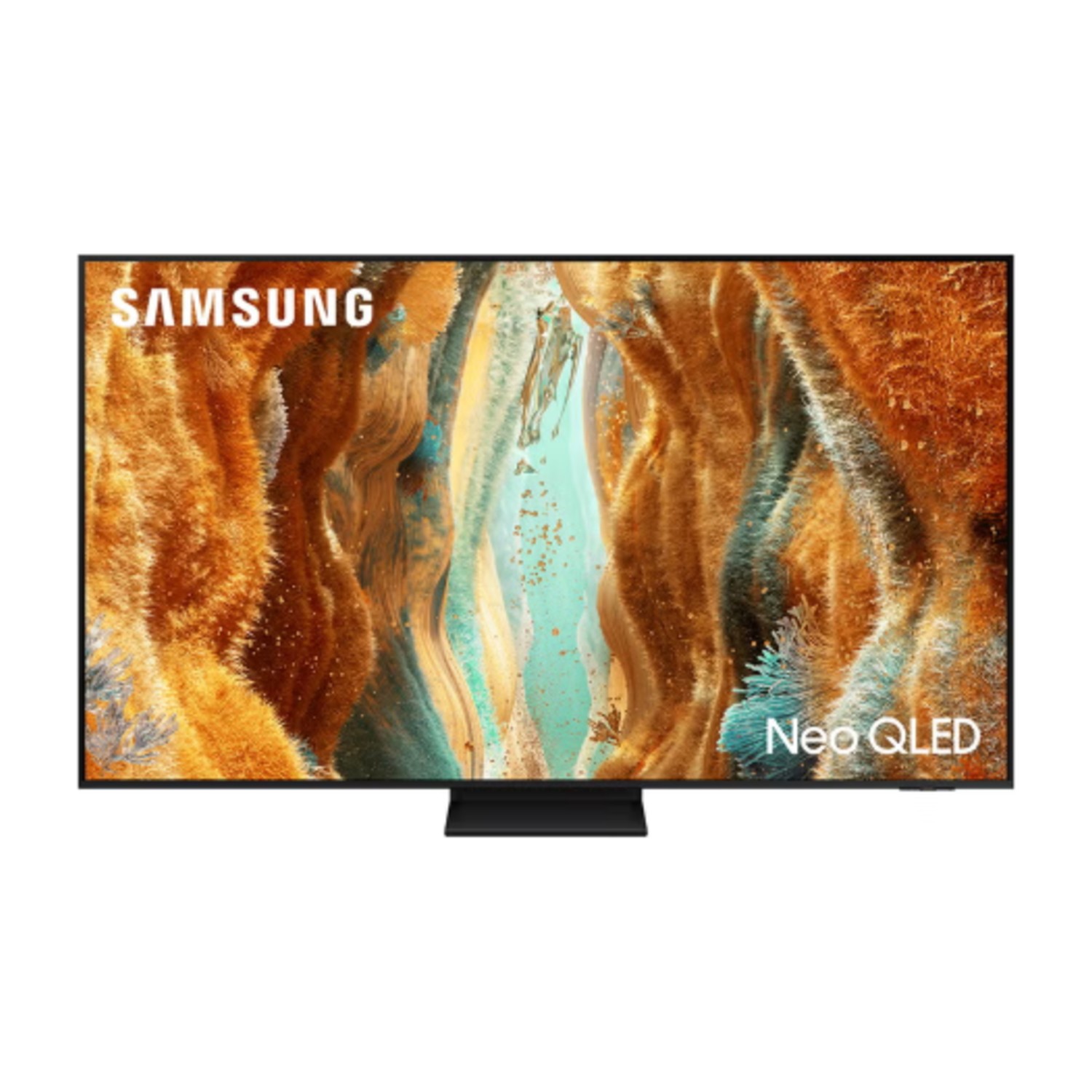 تلفزيون Neo QLED مقاس 85 بوصة، طراز QN70F، بدقة 4K، وتقنية Mini LED، ومعالج NQ4 AI Gen2، وتقنية Quantum Matrix Slim، وتقنية Motion Xcelerator بتردد 144 هرتز، وتقنية Vision AI للتلفزيون الذكي، طراز QA85QN70F (إصدار 2025 - النسخة العالمية) QN70F أسود