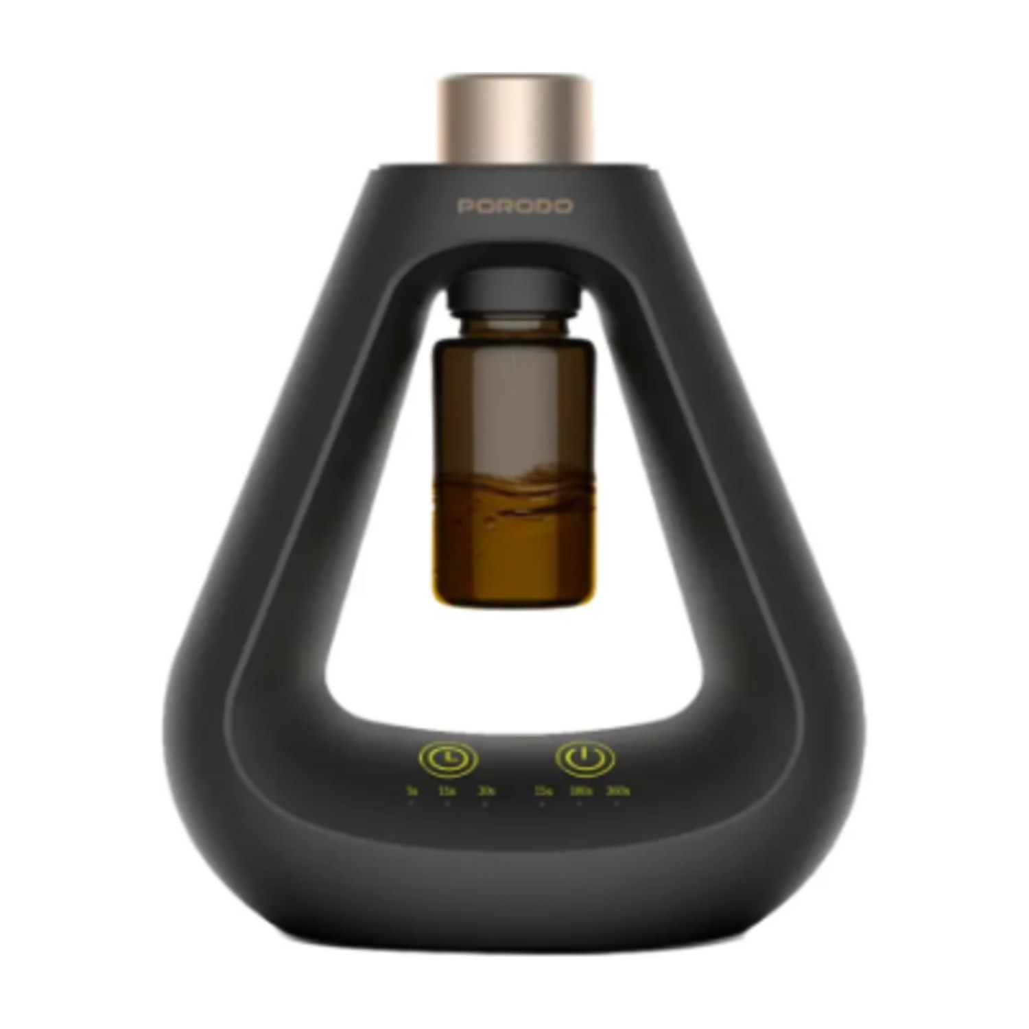 ناشر Porodo Lifestyle Aroma Sphere بدون ماء - أسود