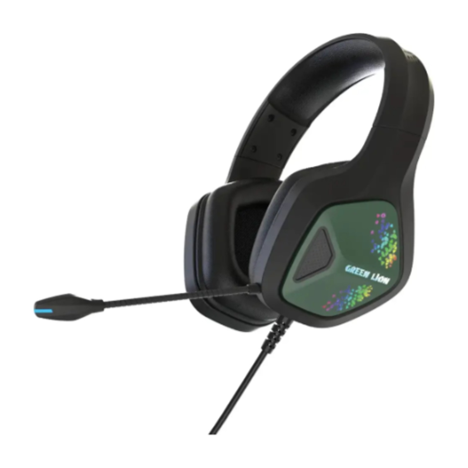 Green Lion Spectre Gaming Headset - Black