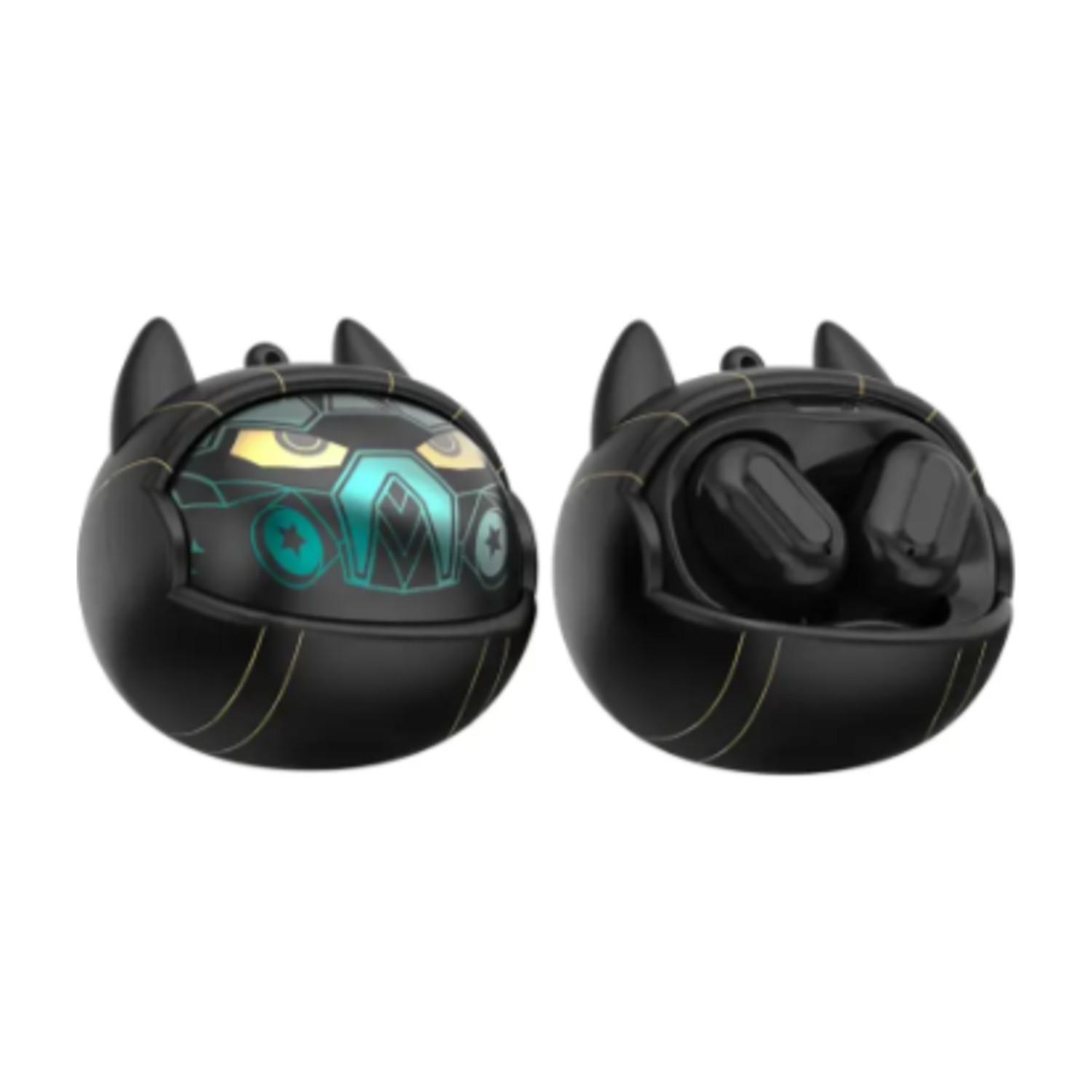 Green Lion Shadow Beats True Wireless Earbuds - Black
