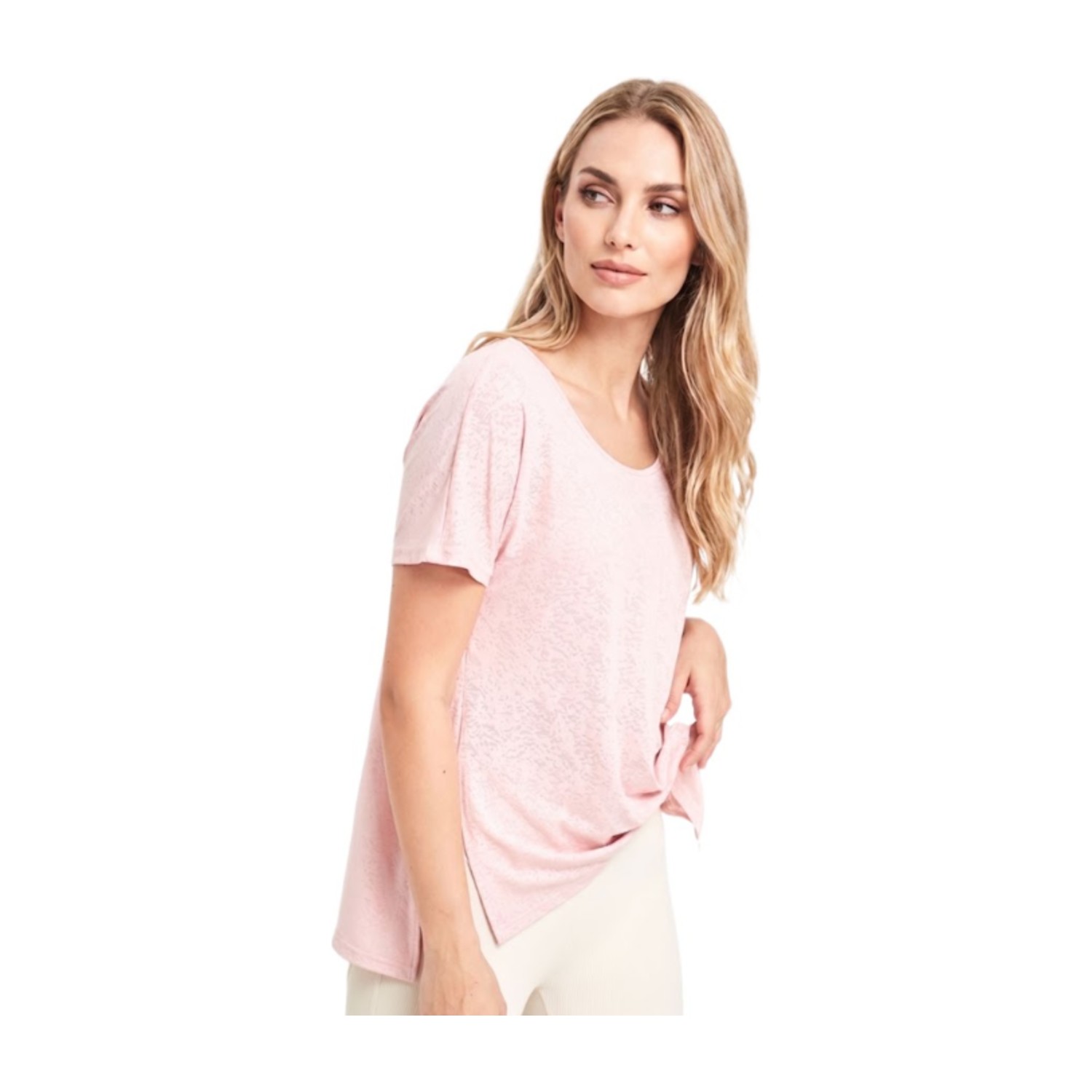 LeapSweep Womens T-Shirt - Pink - L