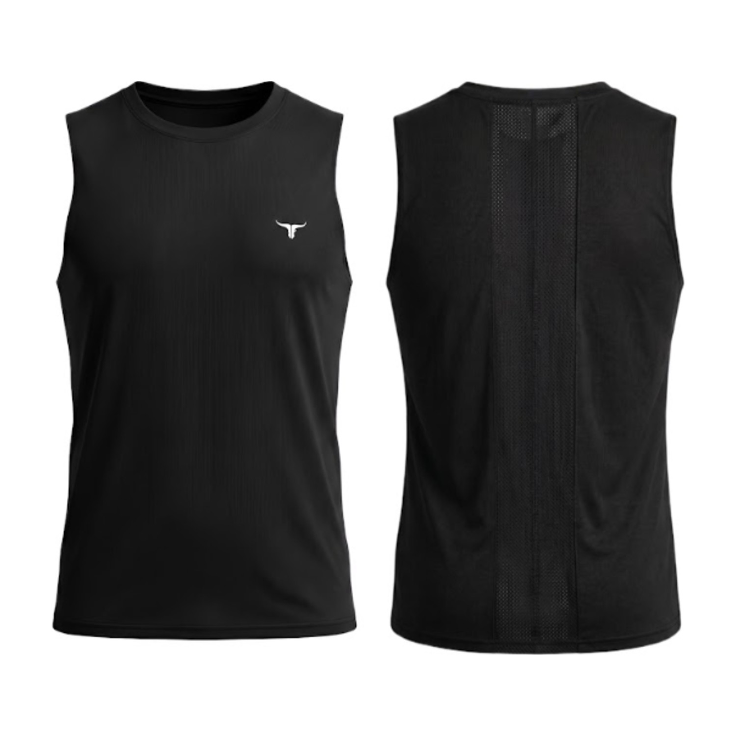 LiftRift Sleeveless Mens T-Shirt - Black - XL
