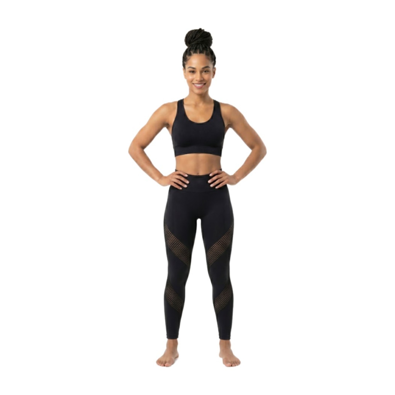 SpinFit High Waist لغنز - أسود - S