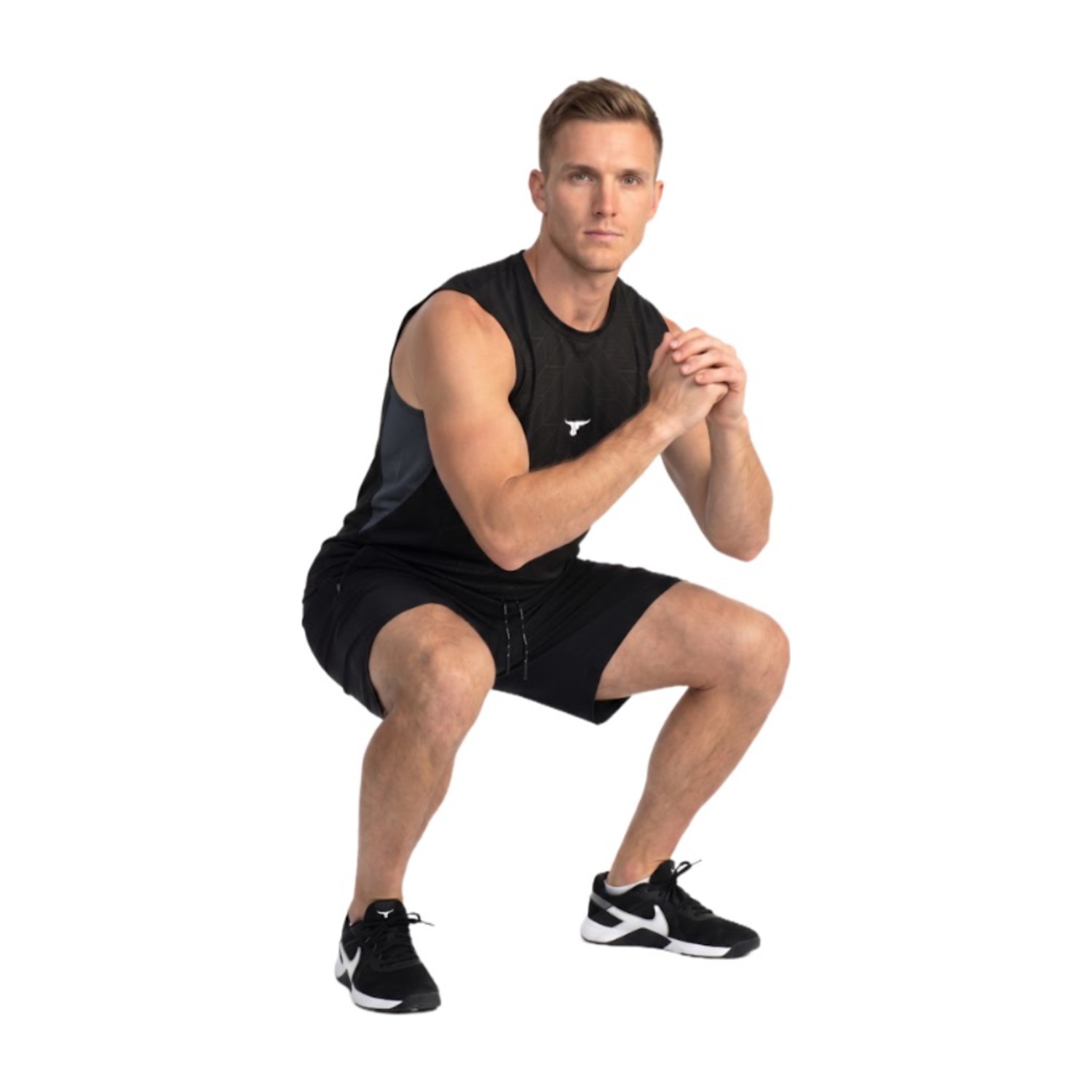 VitalVenture Athletic Men's تانك توب - أسود