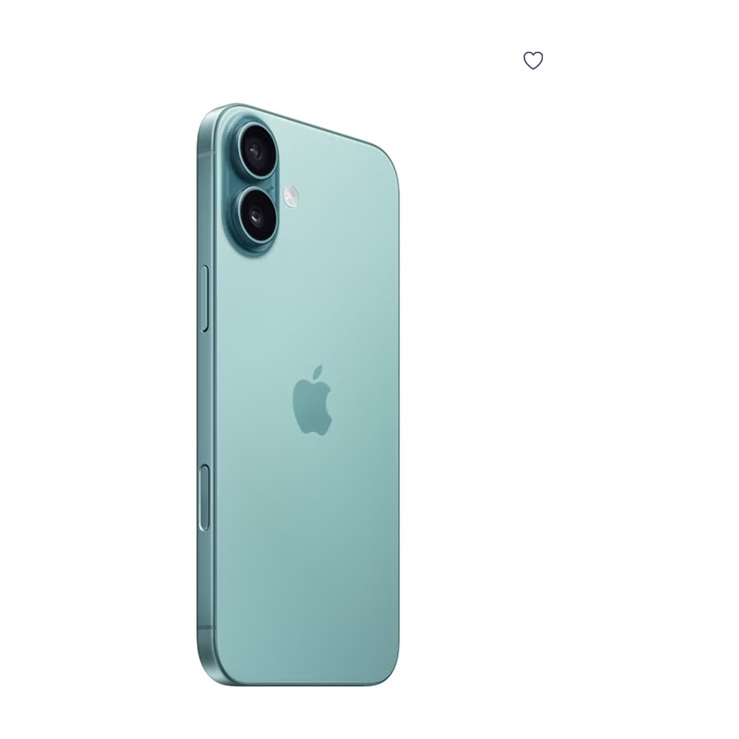 أبل آيفون 16، سعة 128 جيجابايت، يدعم شبكة 5G، لون أزرق مخضر (Teal) - نسخة عالمية