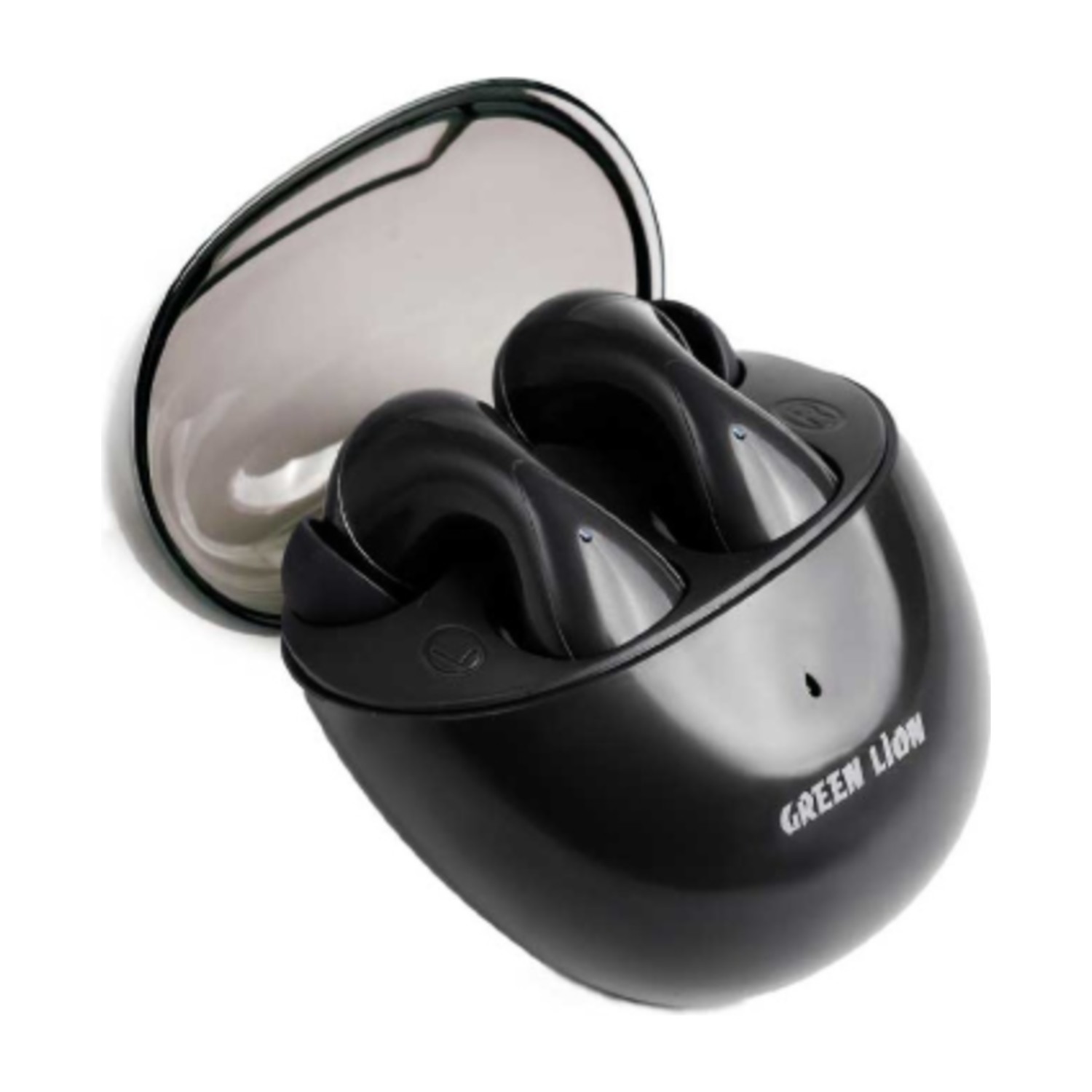 Green Lion Athens Premium Sound Wireless Earbuds - Black