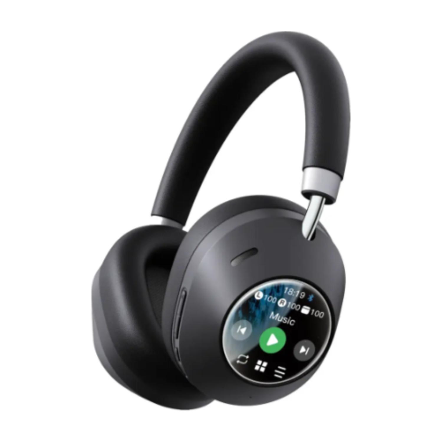 Green Lion Lorenza Hybrid ANC Headphones - Black