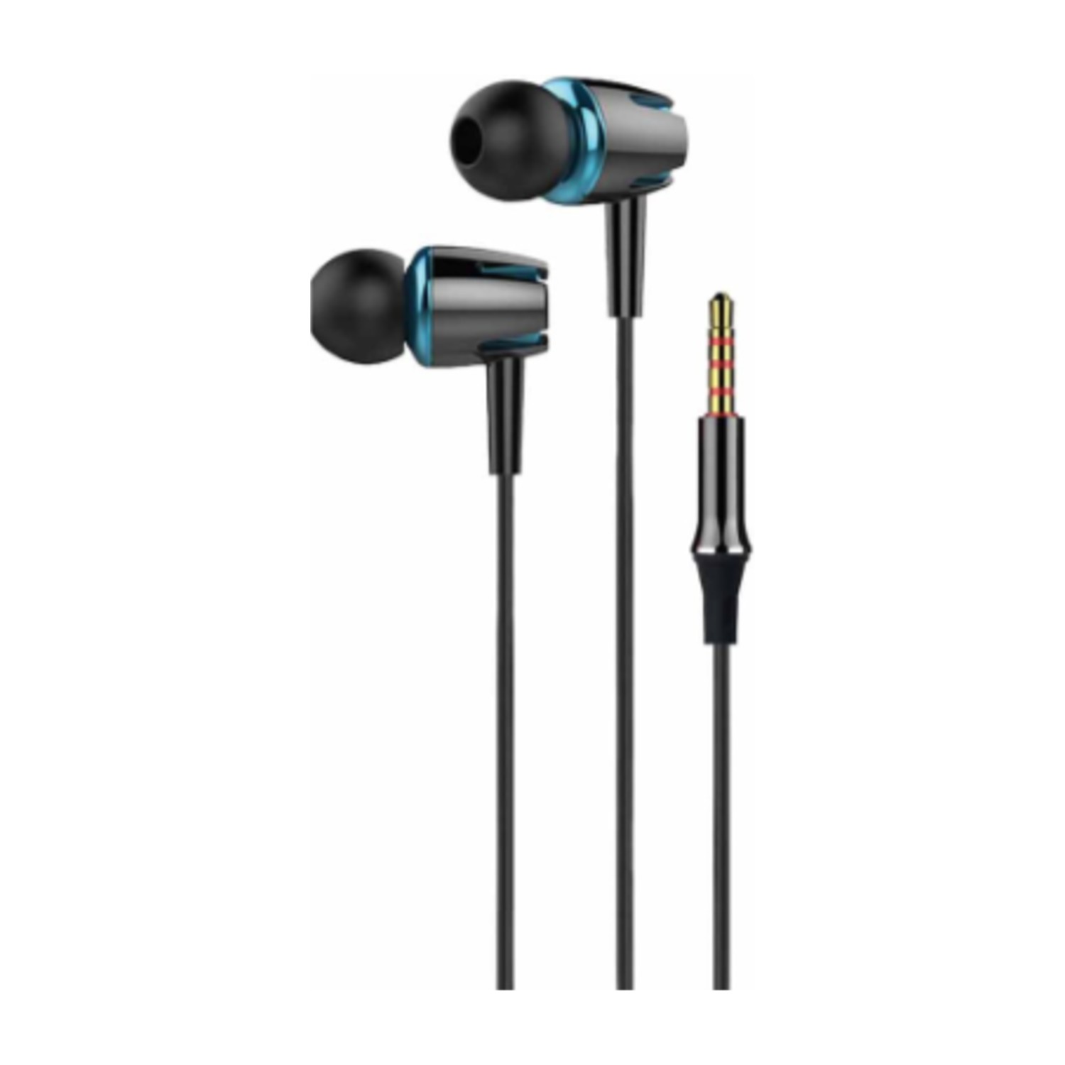Green Lion Vibra Stereo Earphone - Black